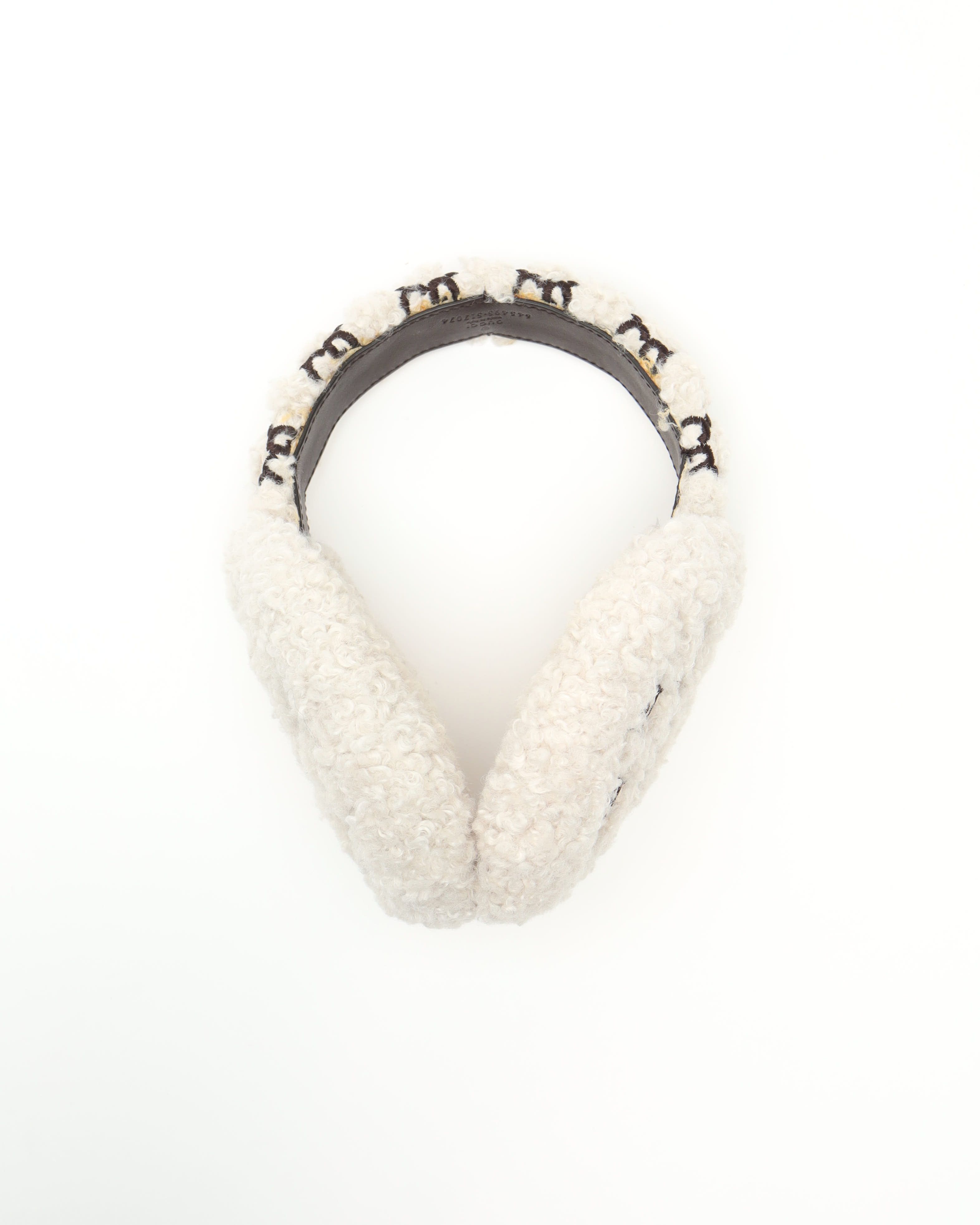 Gucci Gg Fur Earmuffs In Multi