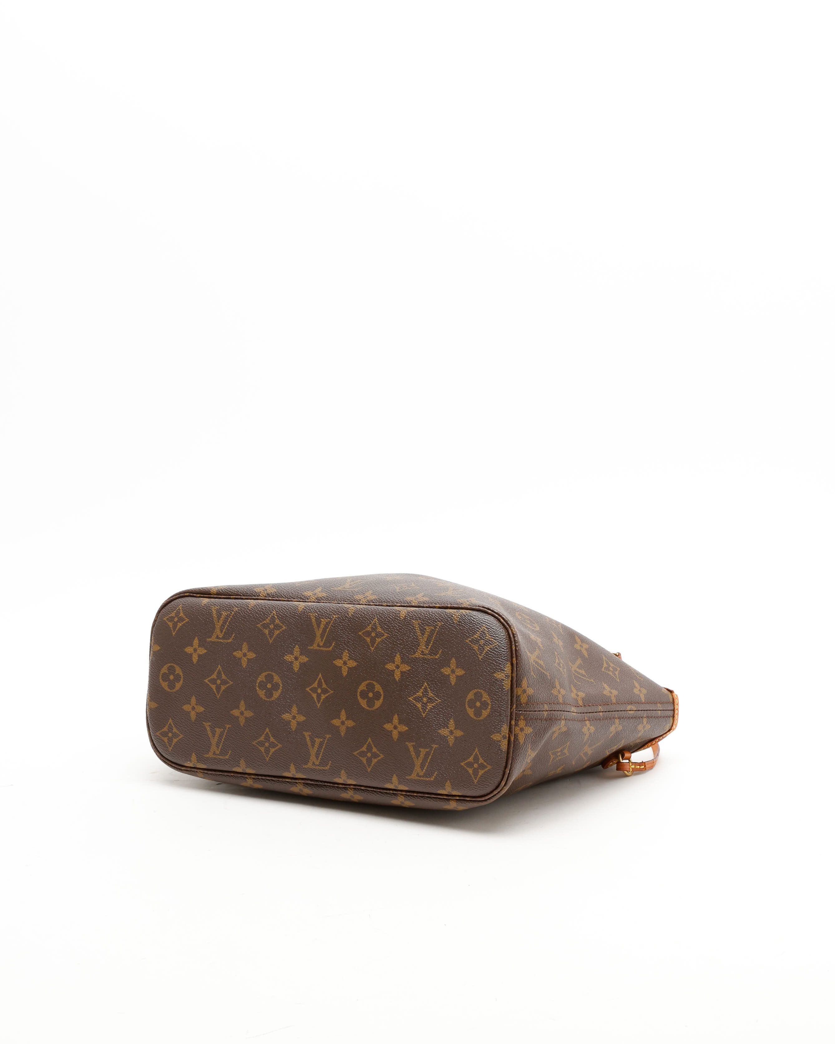 Pre-owned Louis Vuitton Monogram Neverfull Pm Bag In Brown