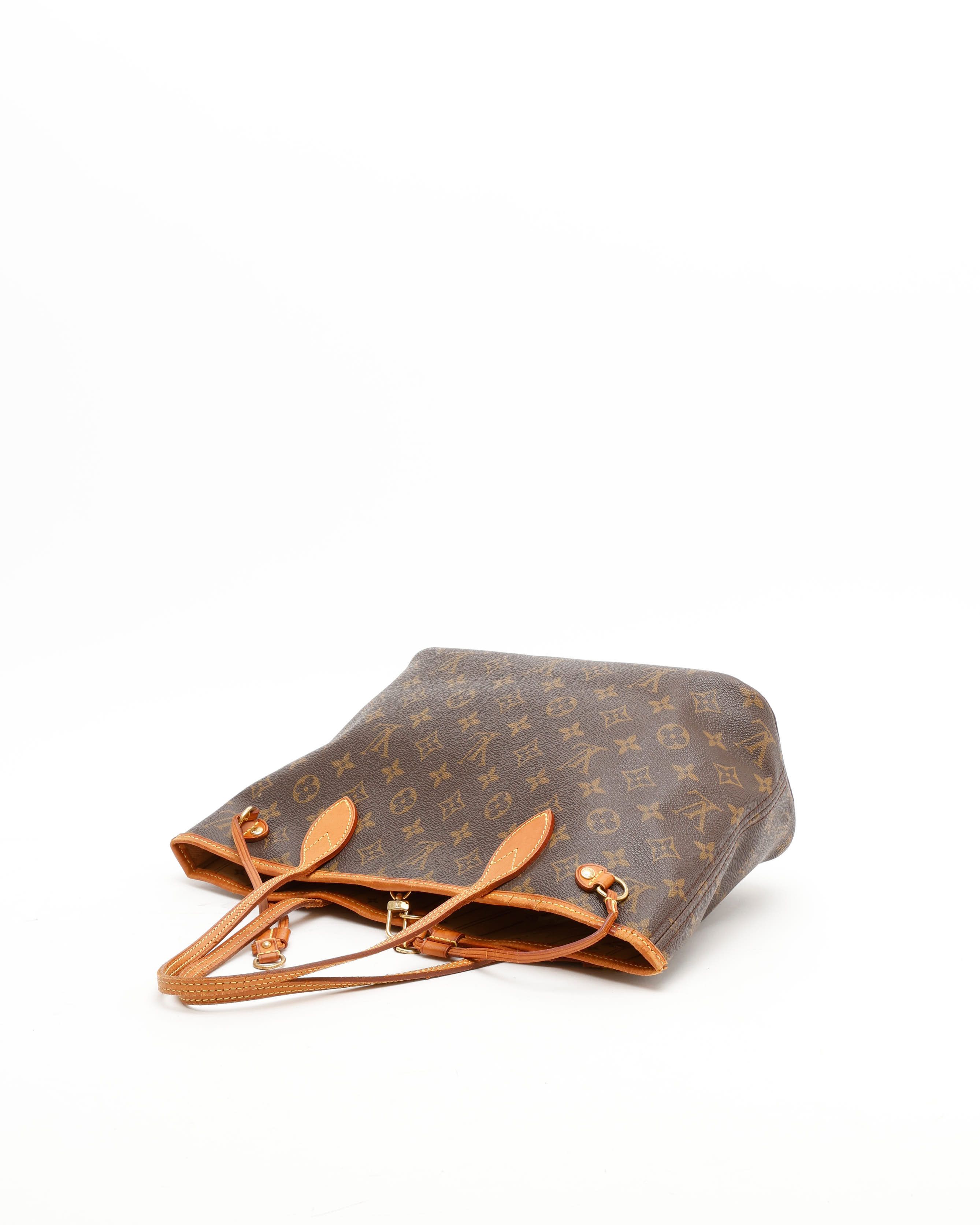 Pre-owned Louis Vuitton Monogram Neverfull Pm Bag In Brown