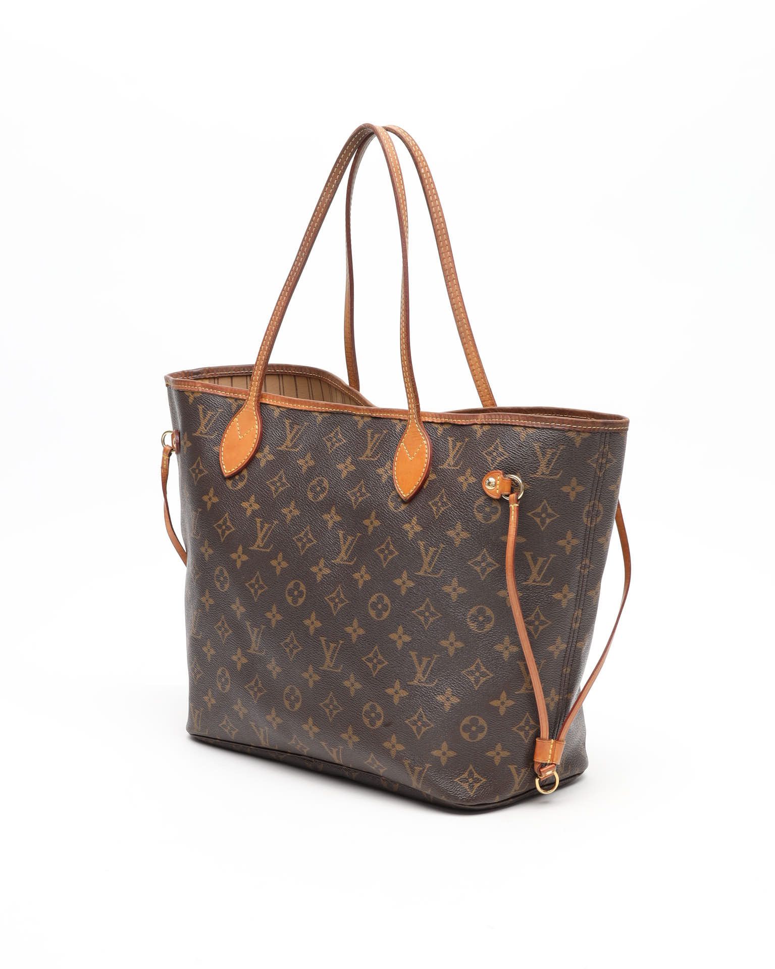 Pre-owned Louis Vuitton Monogram Neverfull Mm Tote Bag