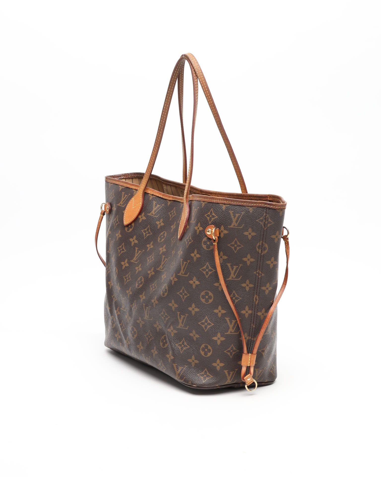 Pre-owned Louis Vuitton Monogram Neverfull Mm Tote Bag