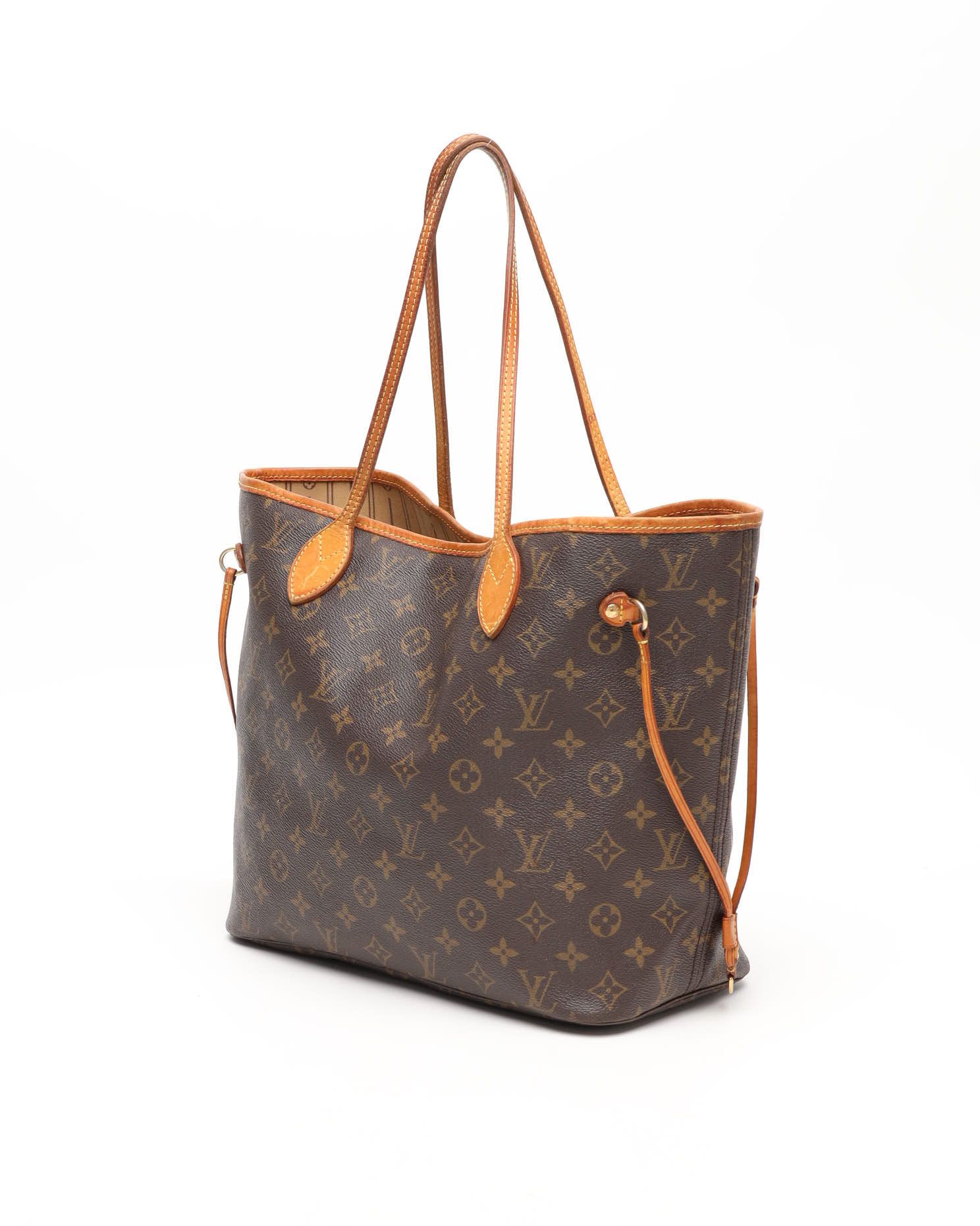 Pre-owned Louis Vuitton Monogram Neverfull Mm Tote Bag