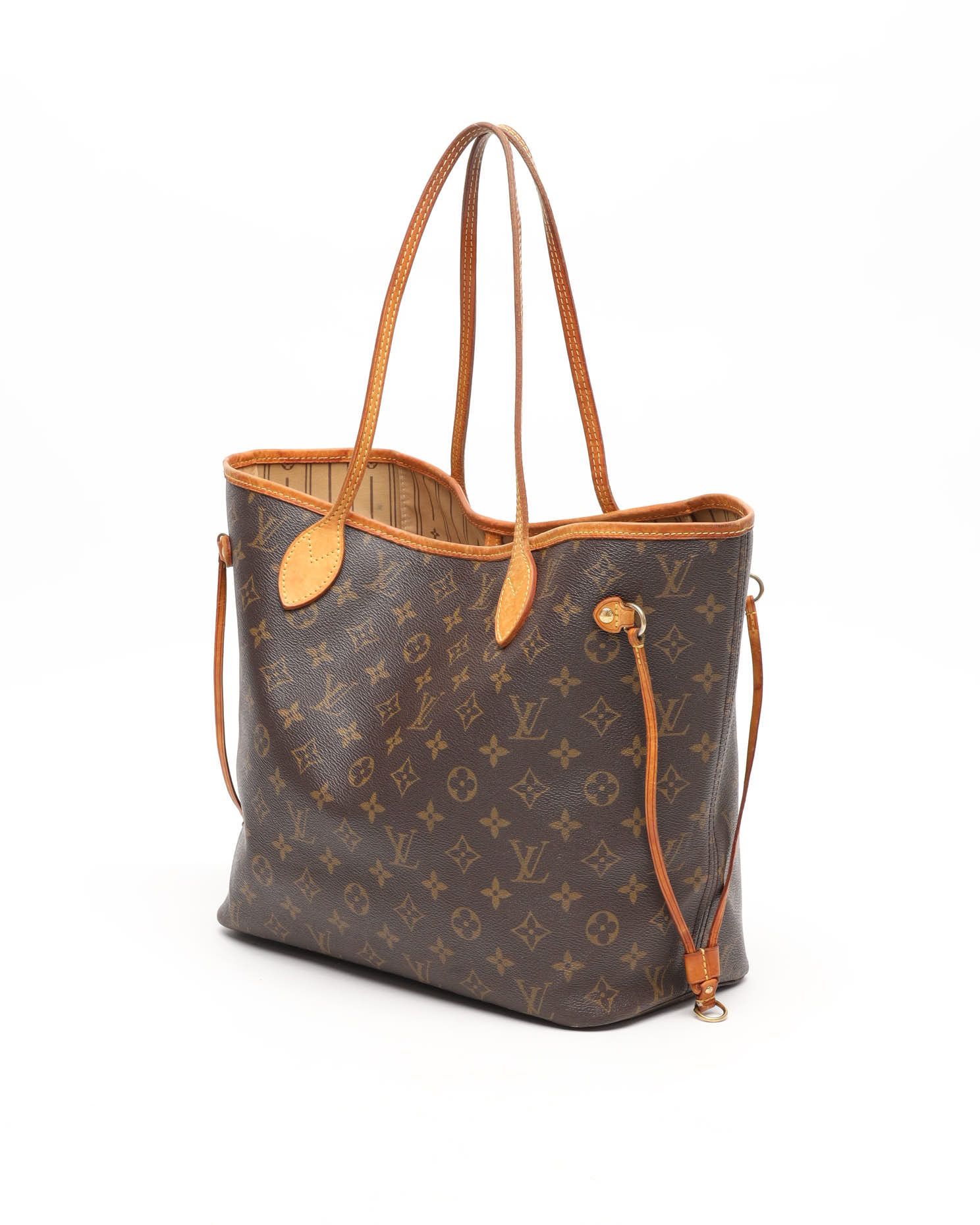 Pre-owned Louis Vuitton Monogram Neverfull Mm Tote Bag