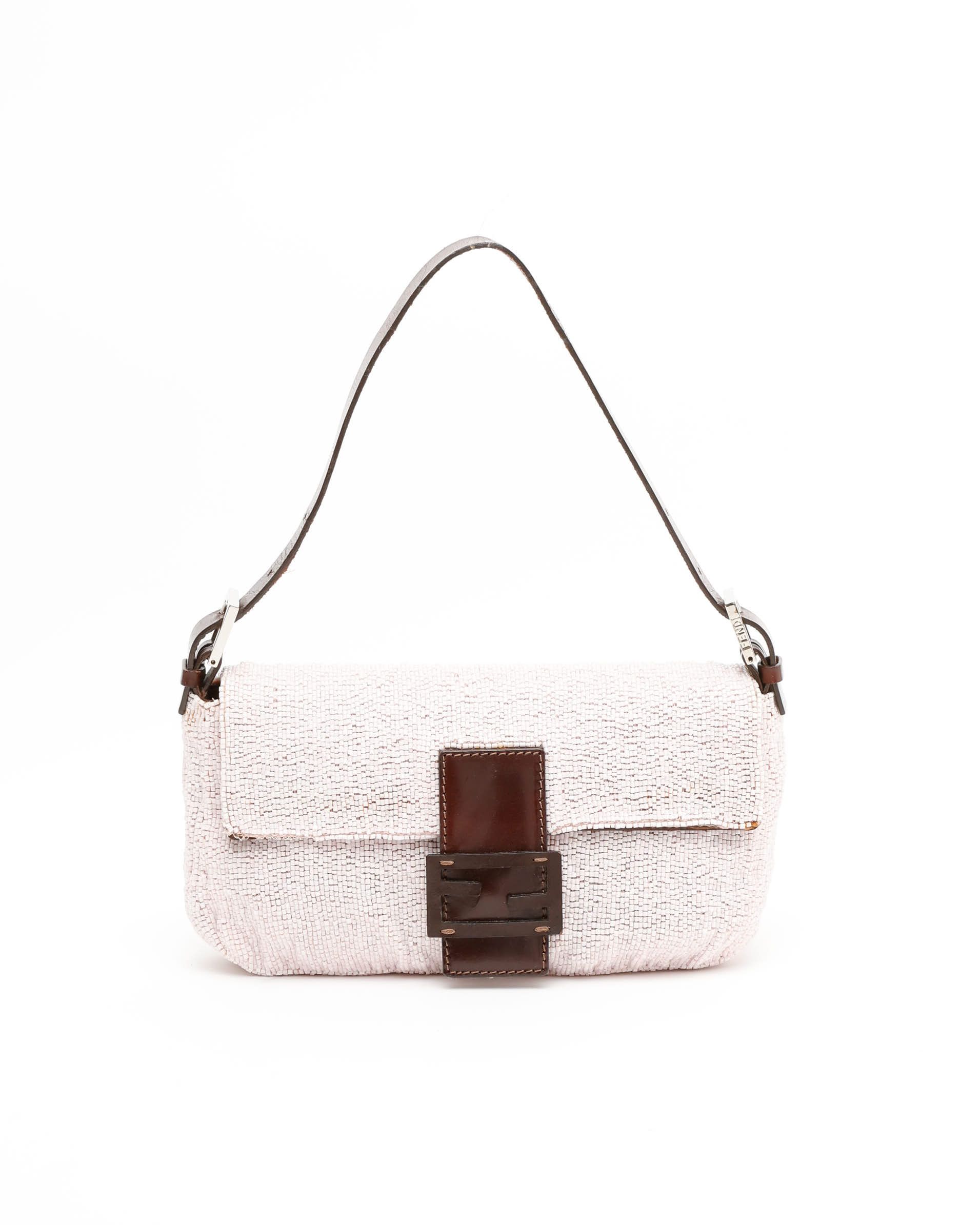 Fendi Medium Beaded Baguette Bag