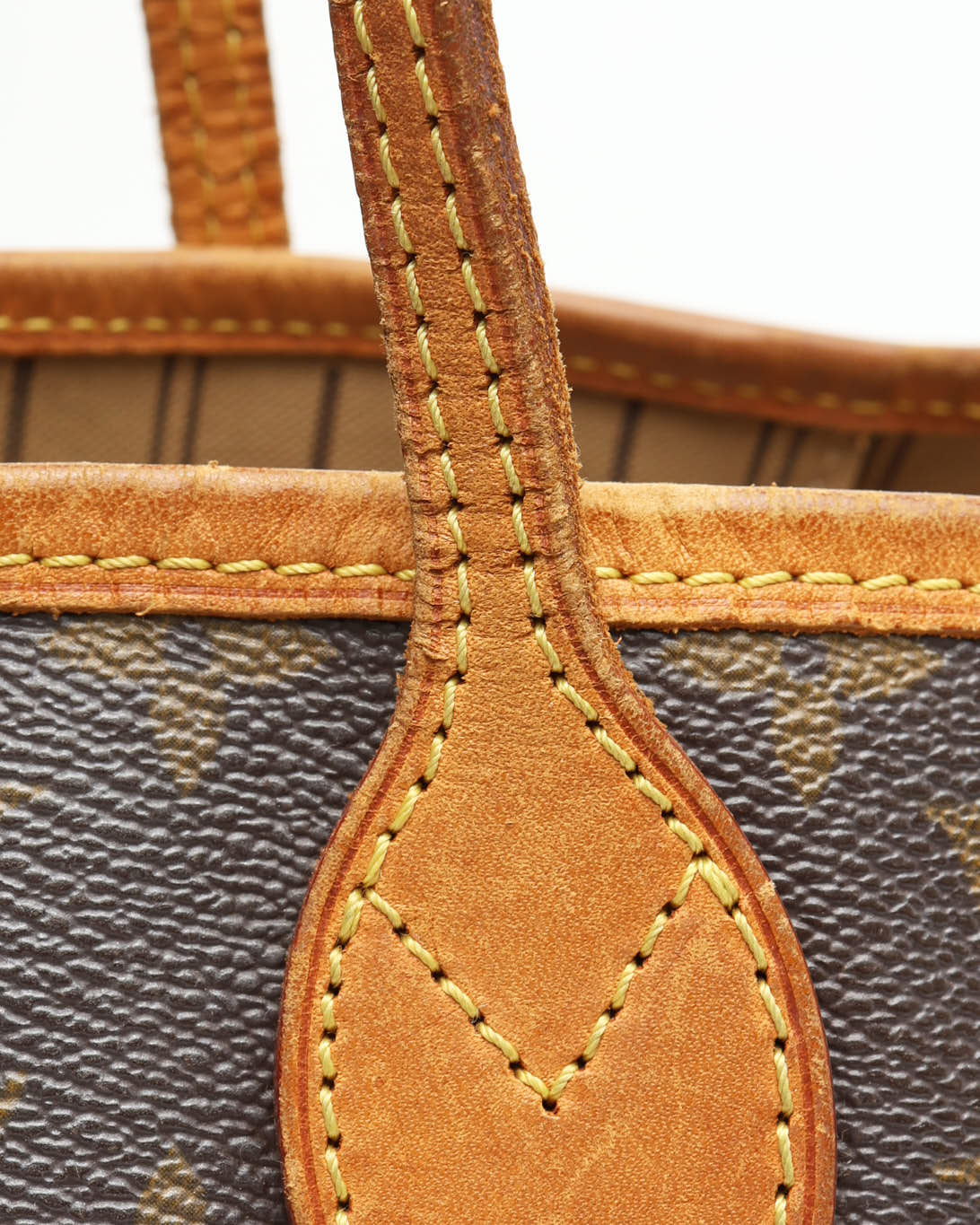 Pre-owned Louis Vuitton Monogram Neverfull Mm Tote Bag In Brown
