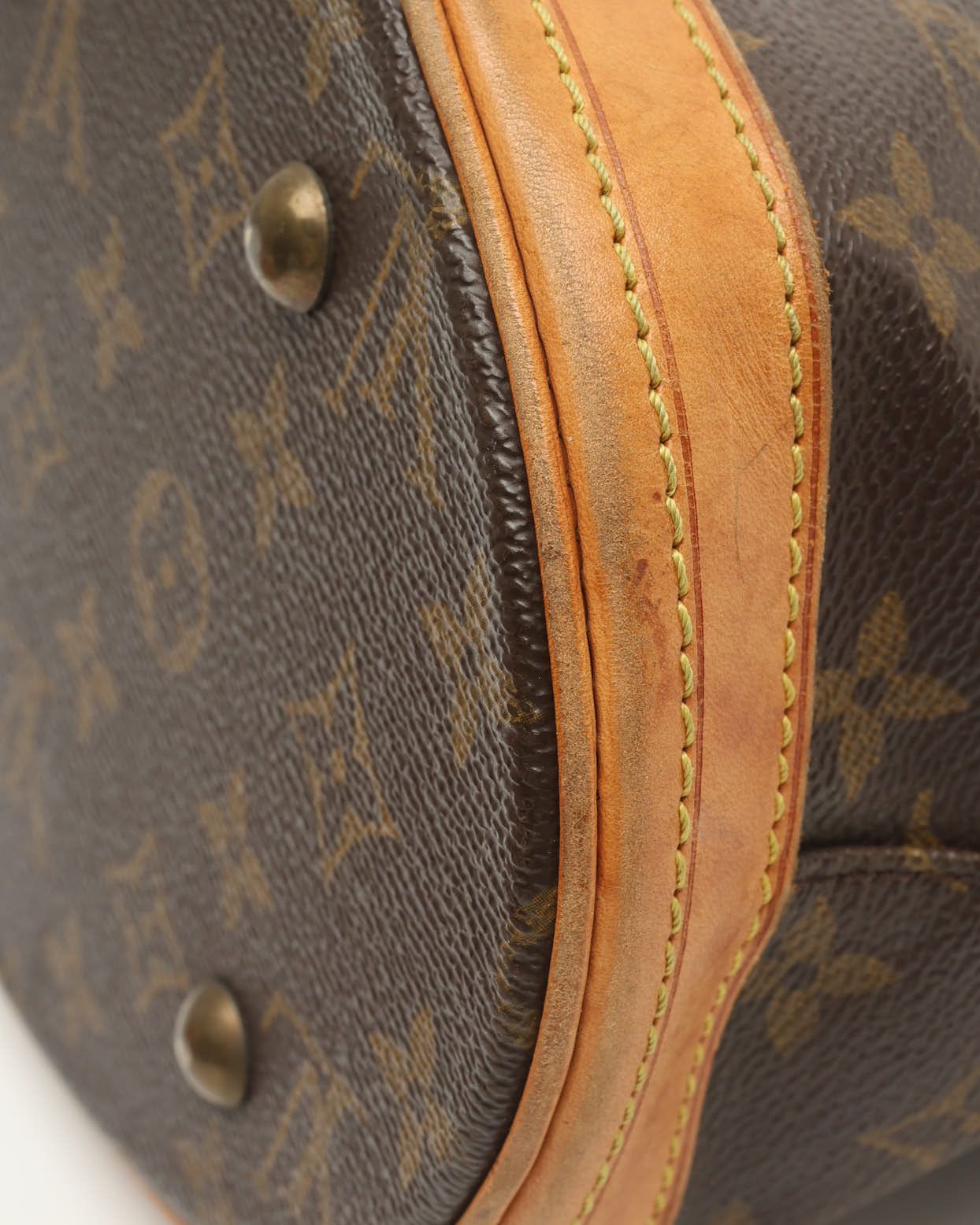 Pre-owned Louis Vuitton Monogram Bucket Pm Bag In Brown