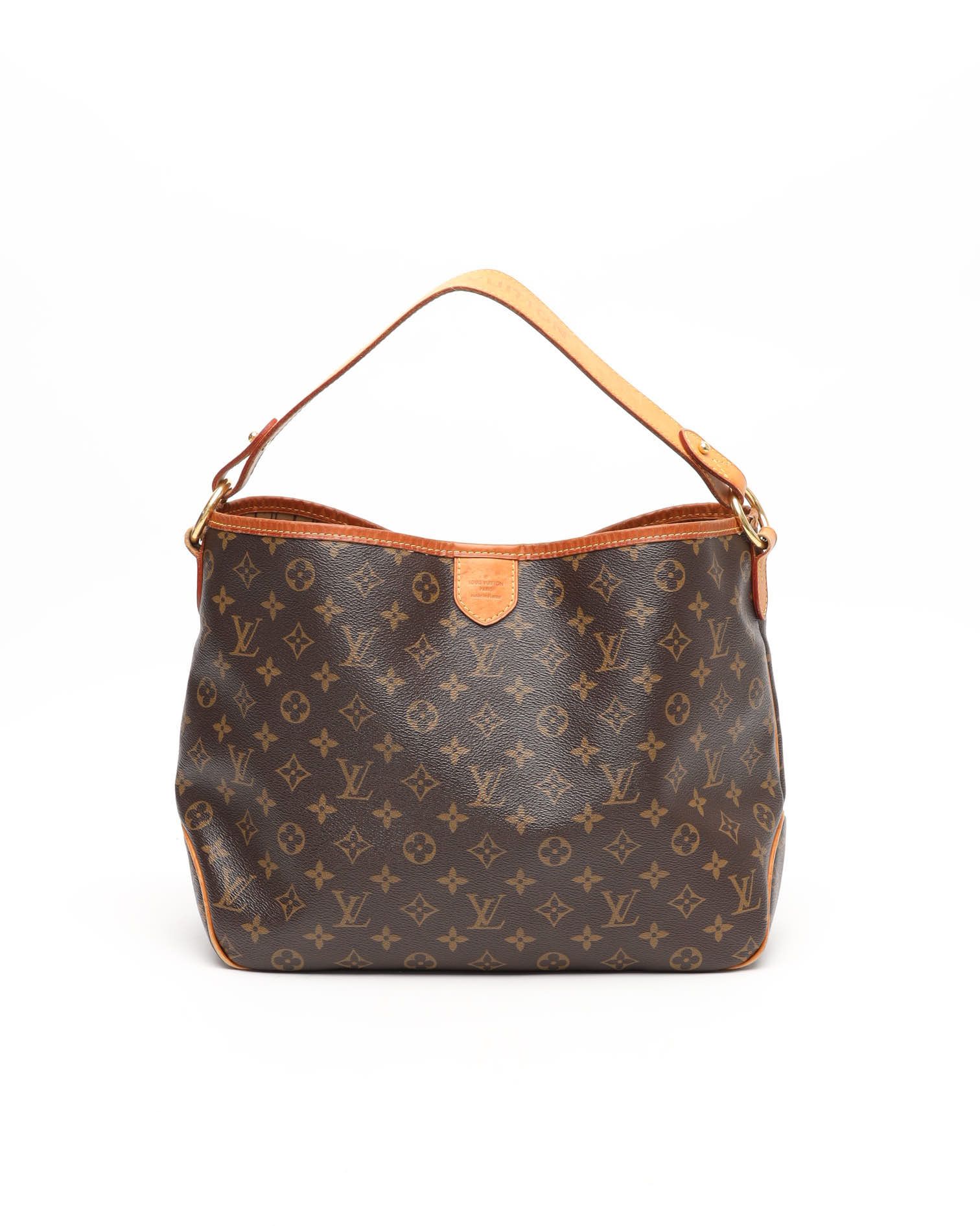 Pre-owned Louis Vuitton Monogram Delightful Pm Bag In Brown