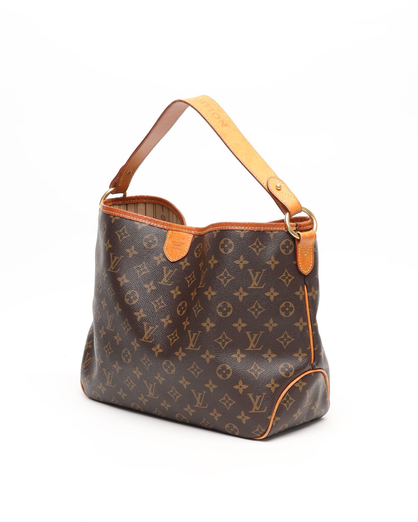 Pre-owned Louis Vuitton Monogram Delightful Pm Bag In Brown