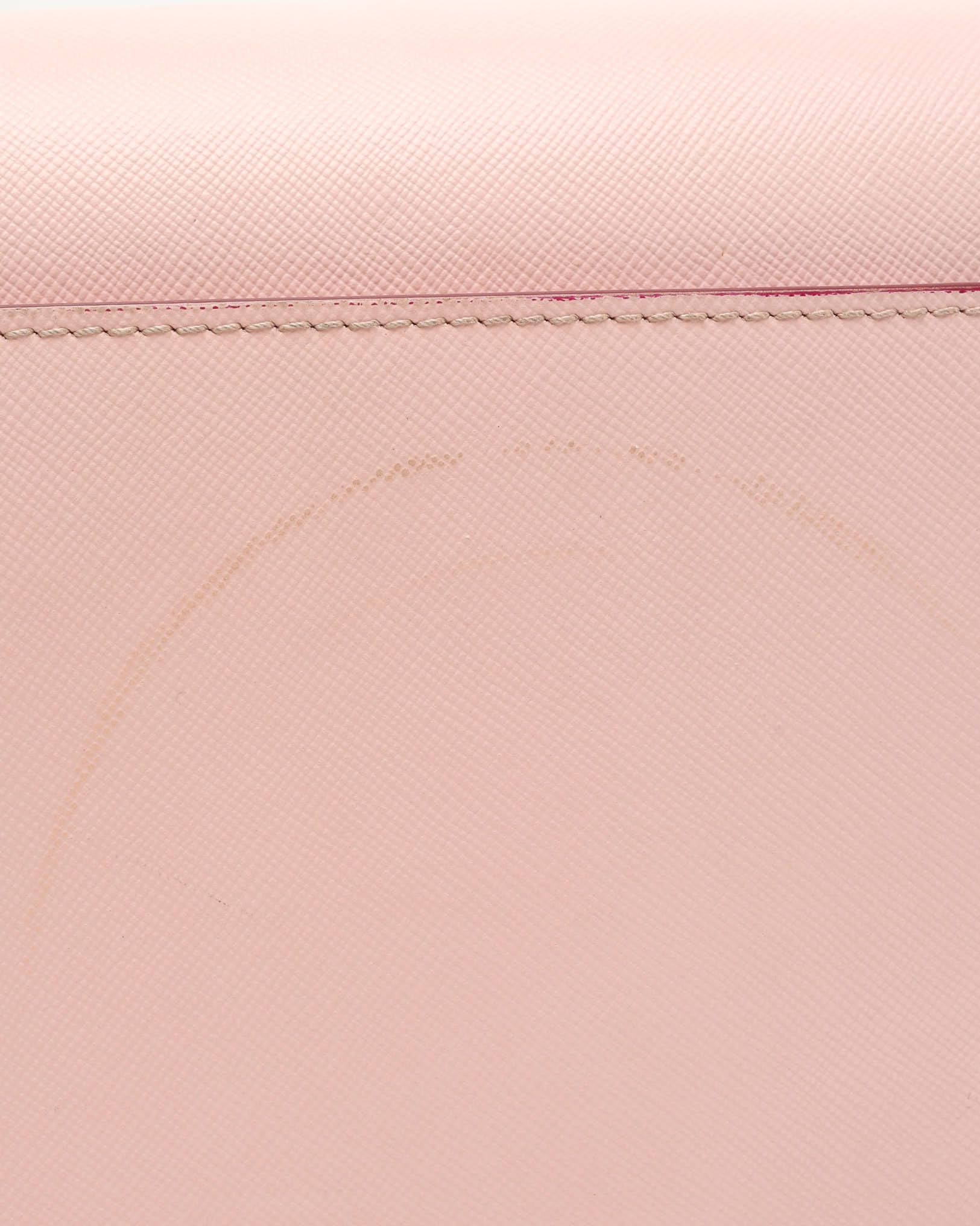 Marni Medium Trunk Bag In Pink