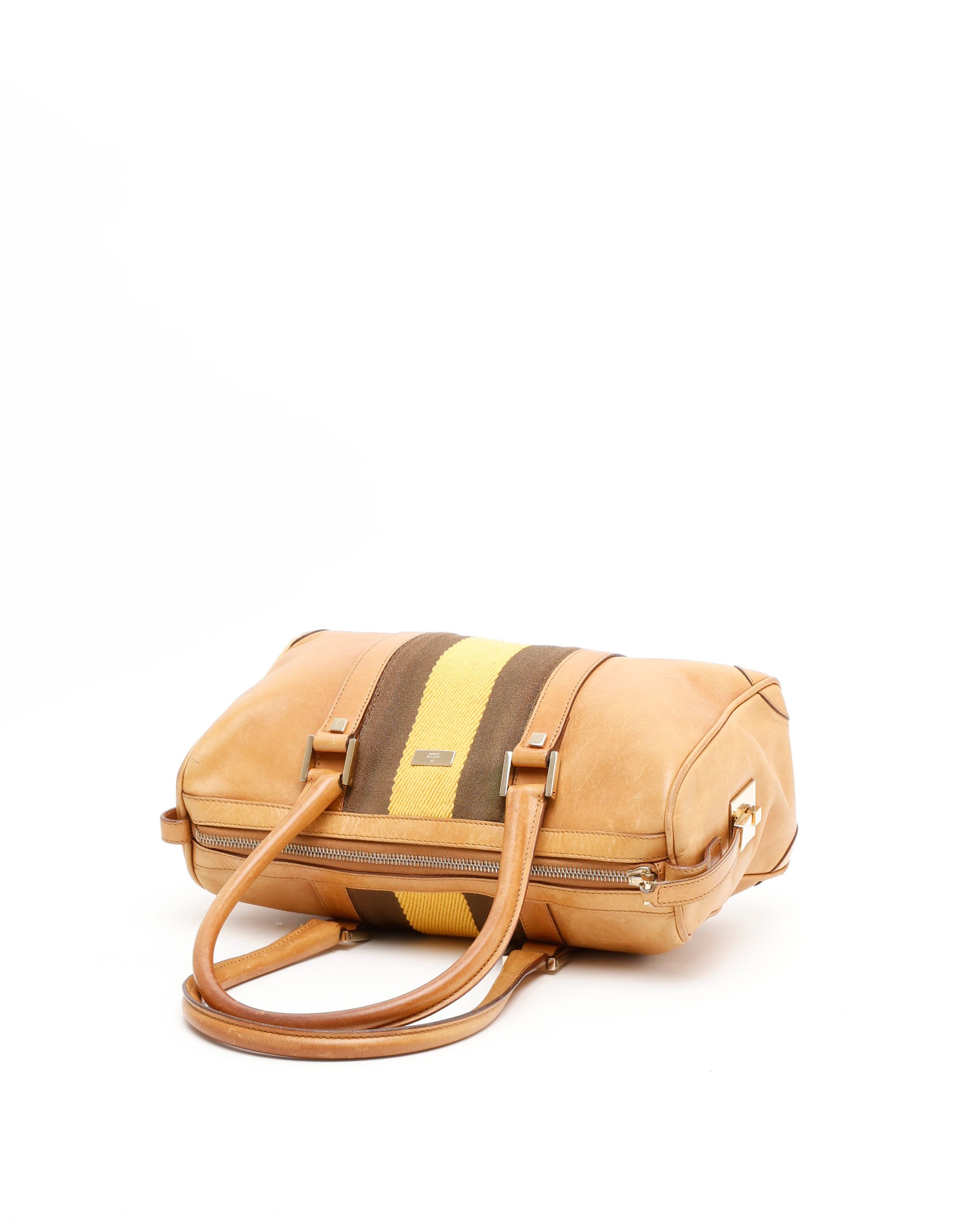 Gucci Sherry Line Handbag In Multi