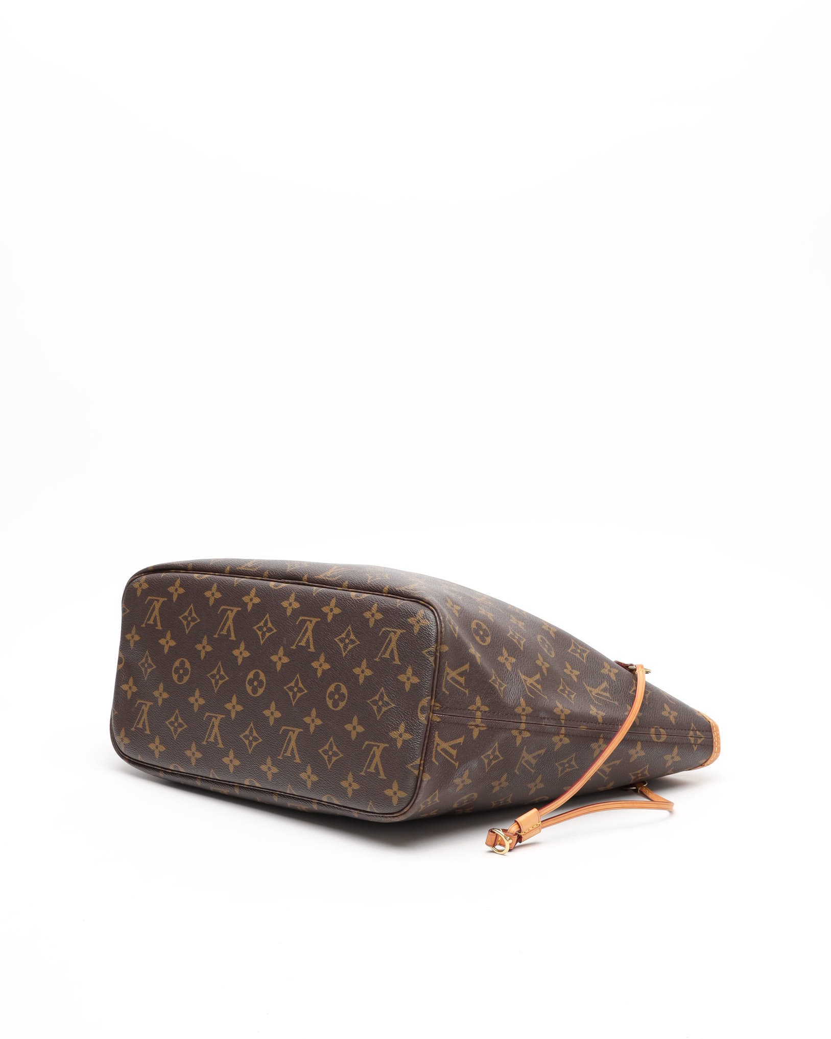 Pre-owned Louis Vuitton Monogram Neverfull Mm Tote Bag In Brown