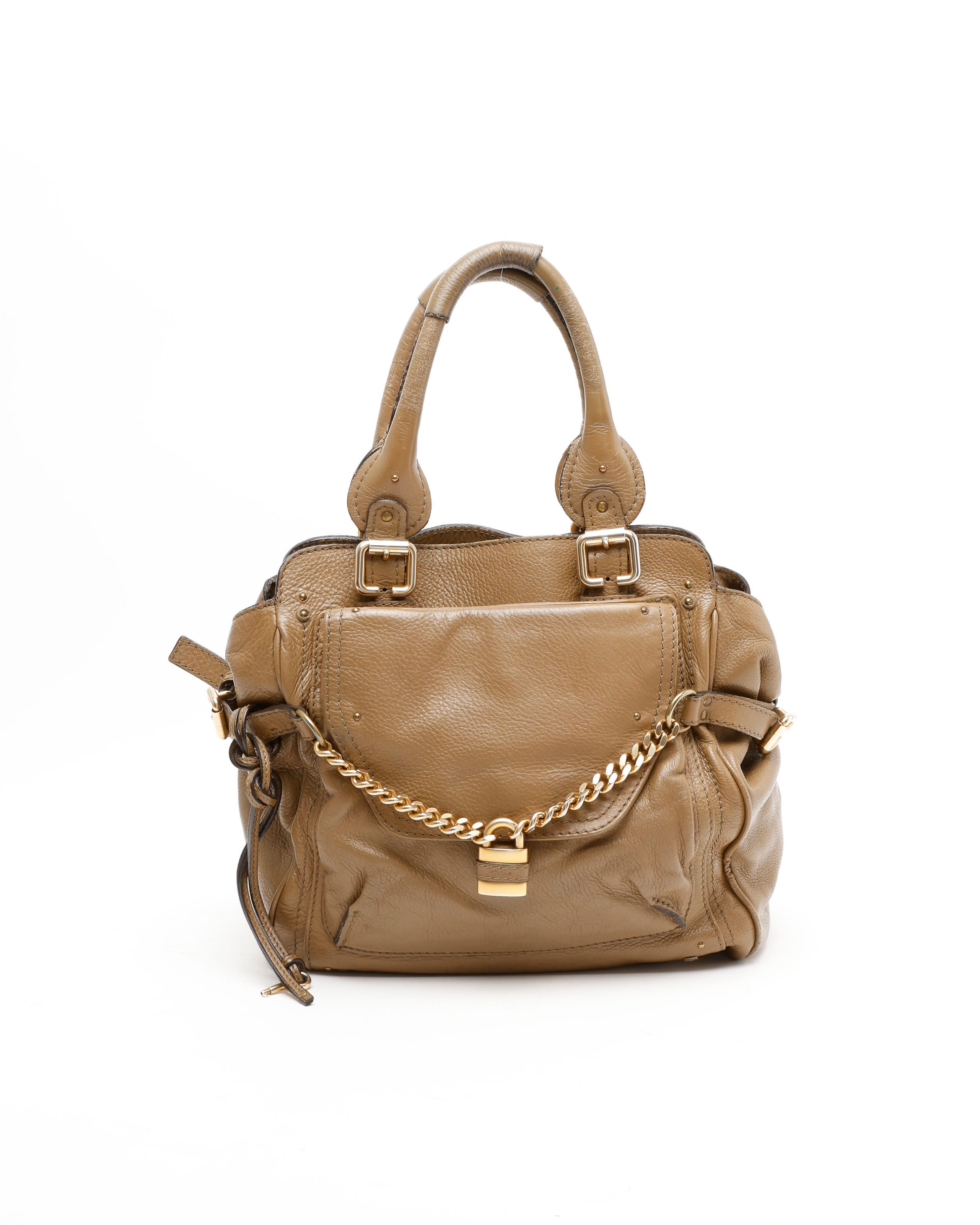 Chloé Paddington Tote Bag In Brown