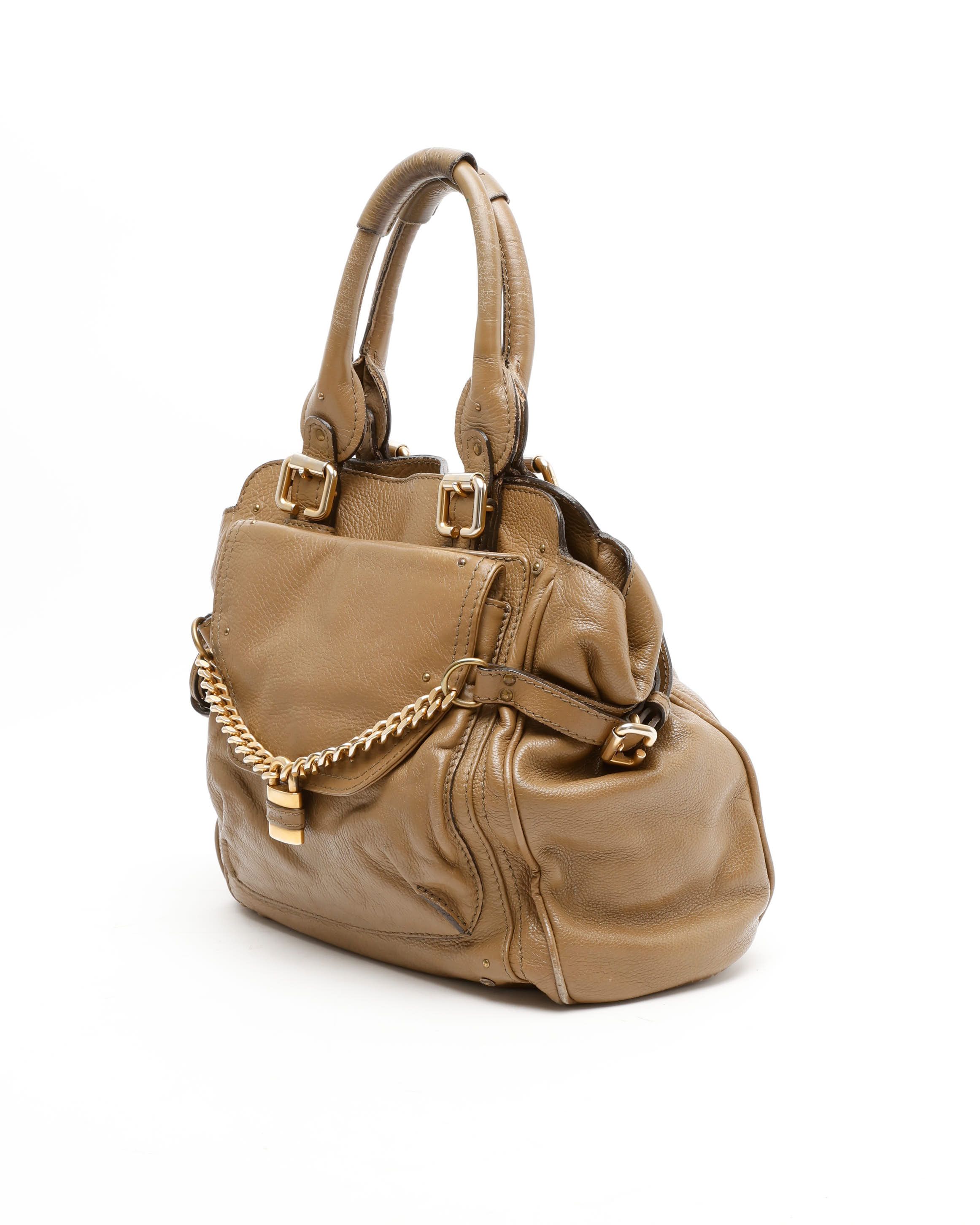 Chloé Paddington Tote Bag In Brown