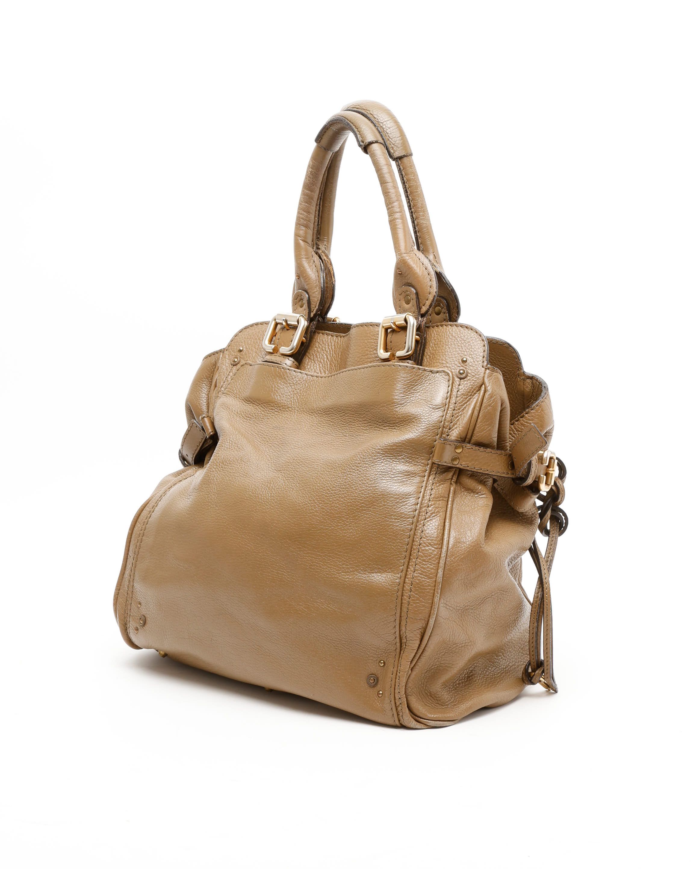 Chloé Paddington Tote Bag In Brown