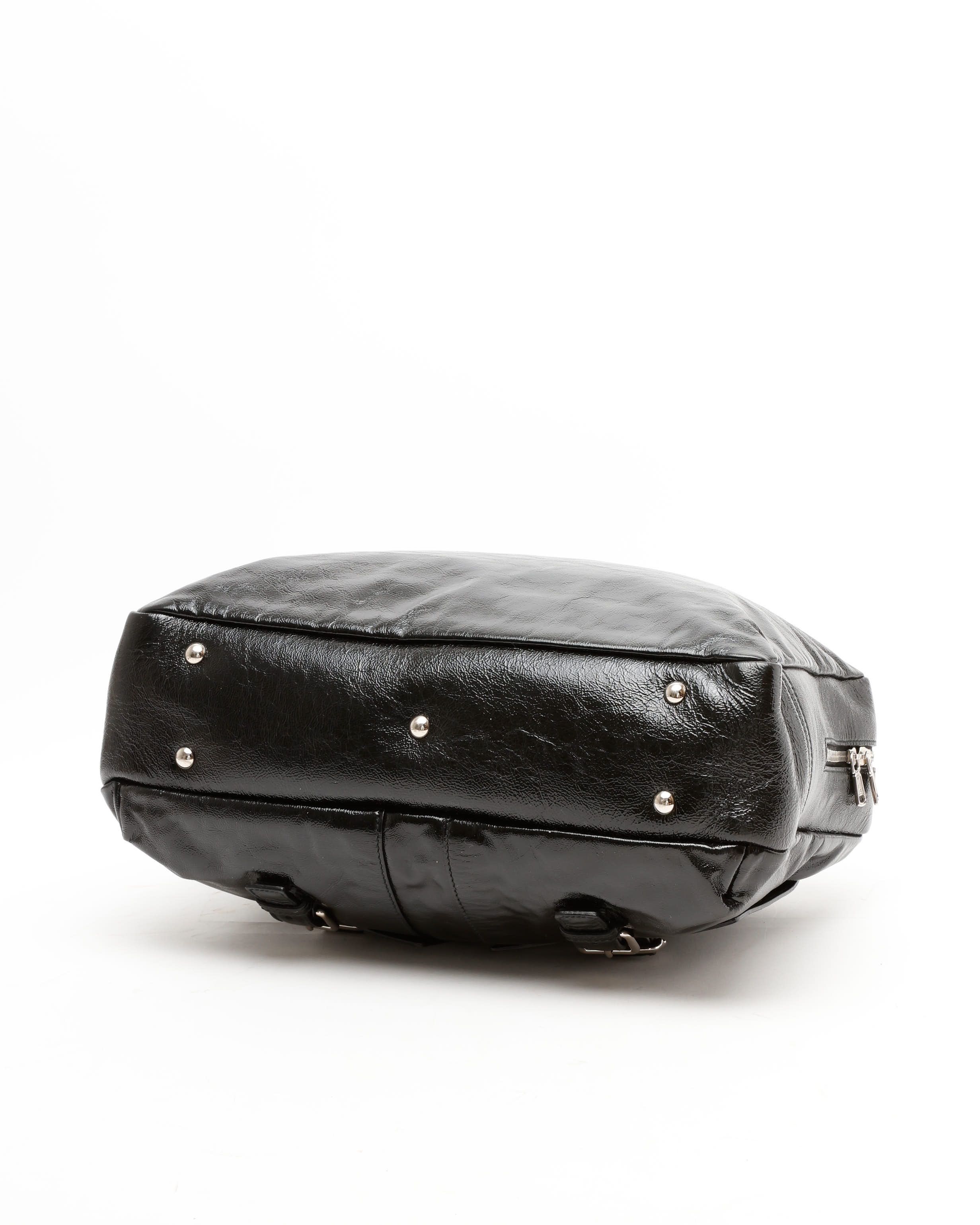 Saint Laurent Y-line Bag In Black