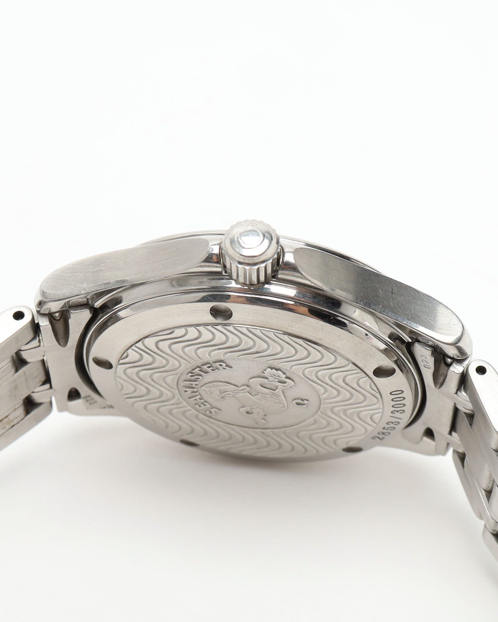 Omega Seamaster 36mm Jacques Mayol Rare Tropical 2006 Watch In Silver