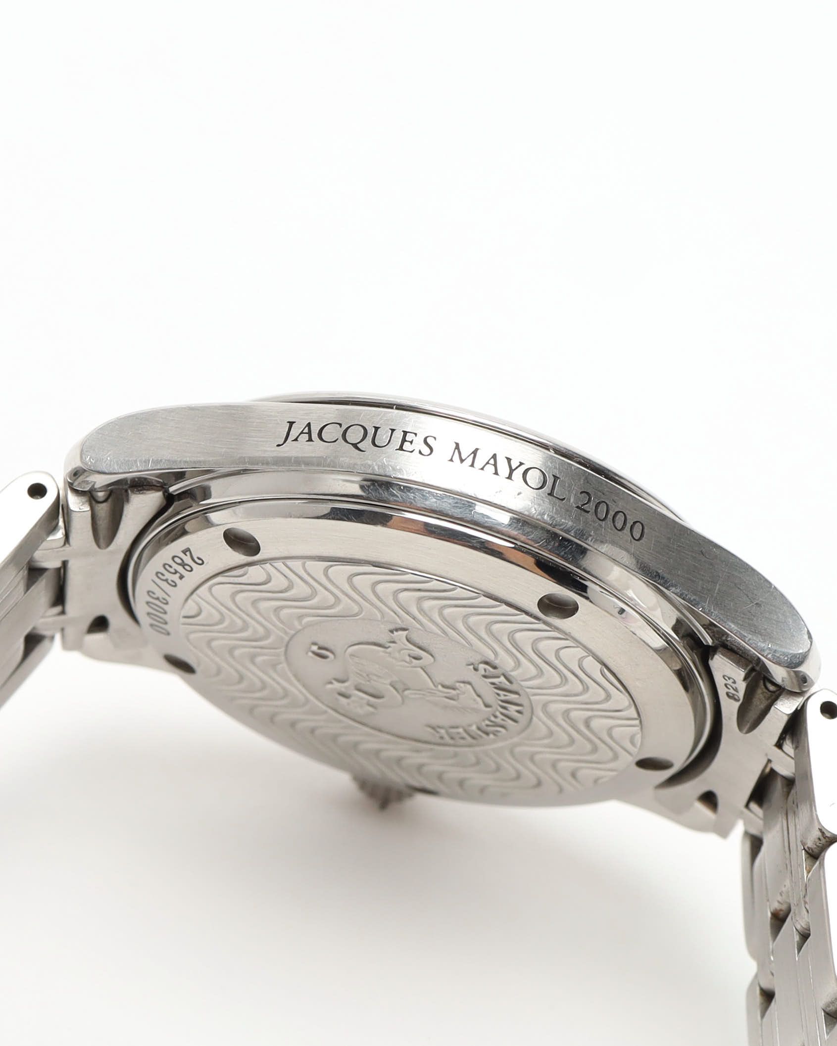 Omega Seamaster 36mm Jacques Mayol Rare Tropical 2006 Watch In Silver