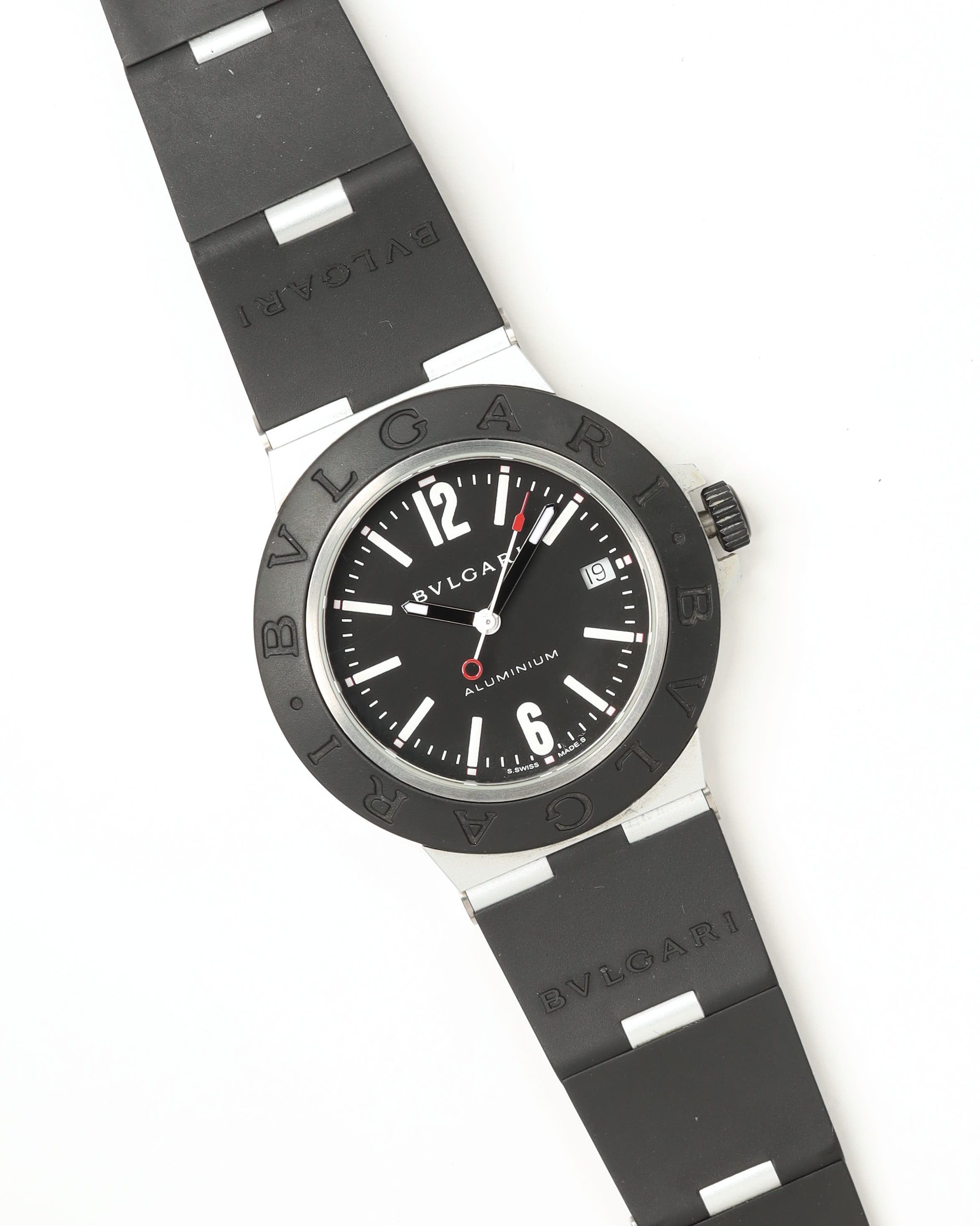 Bvlgari Diagono Aluminum 40mm Ref BB40AT Watch