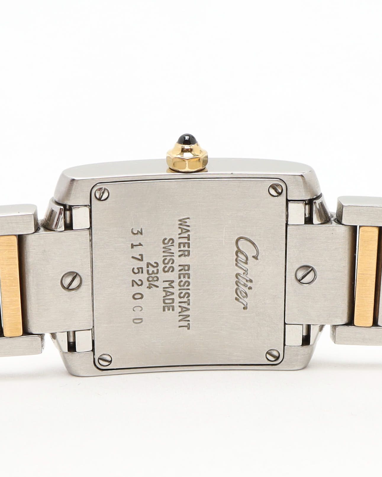 Cartier Tank Francaise 20mm Ref 2384 Watch In Multi