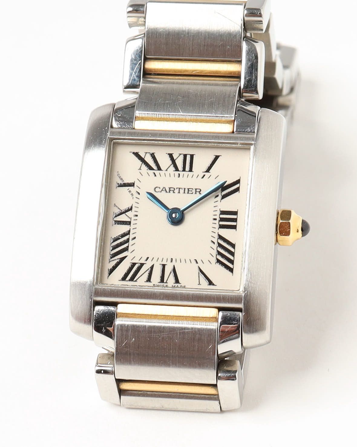 Cartier Tank Francaise 20mm Ref 2384 Watch In Multi