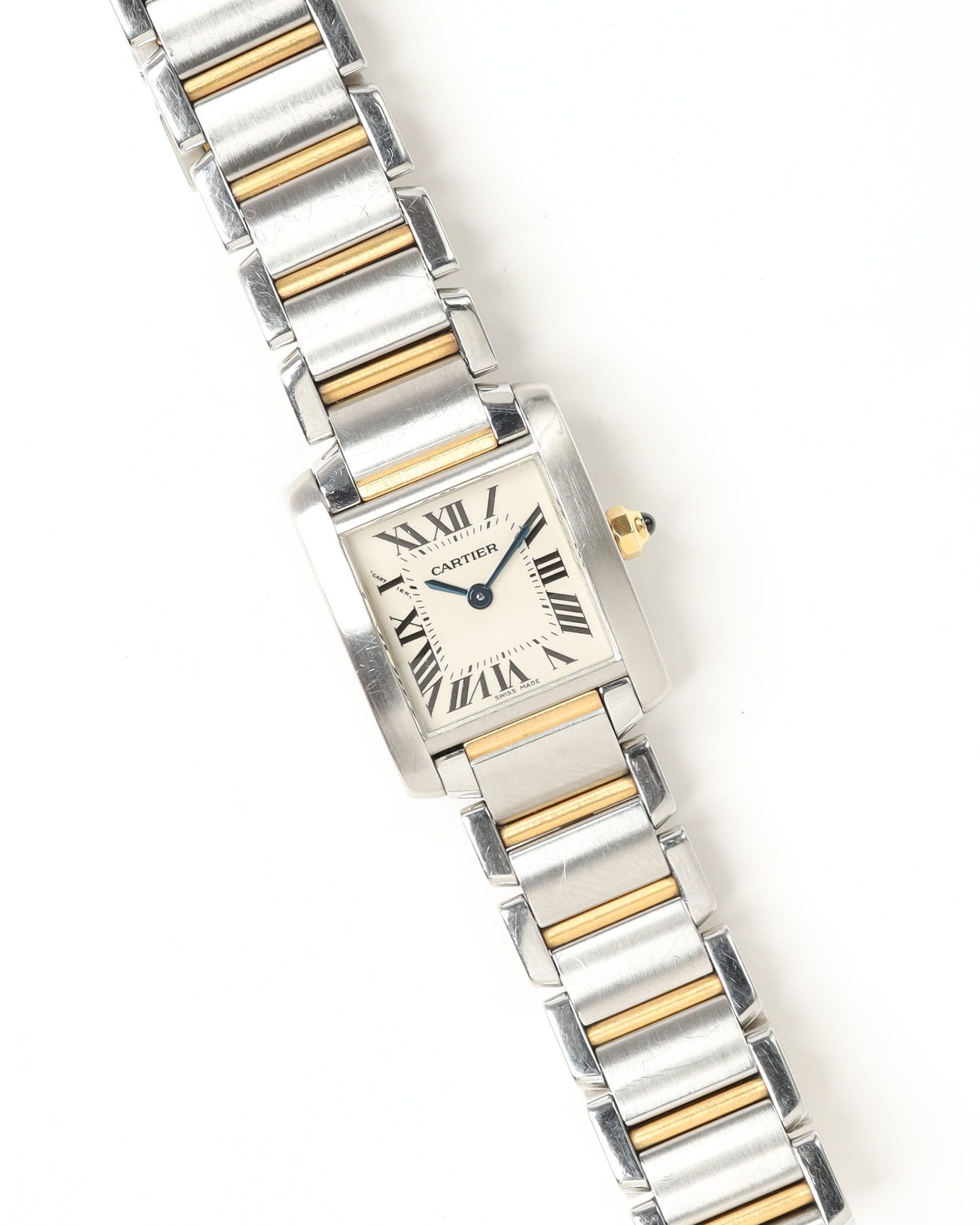 Cartier Tank Francaise 20mm Ref 2384 Watch In Multi