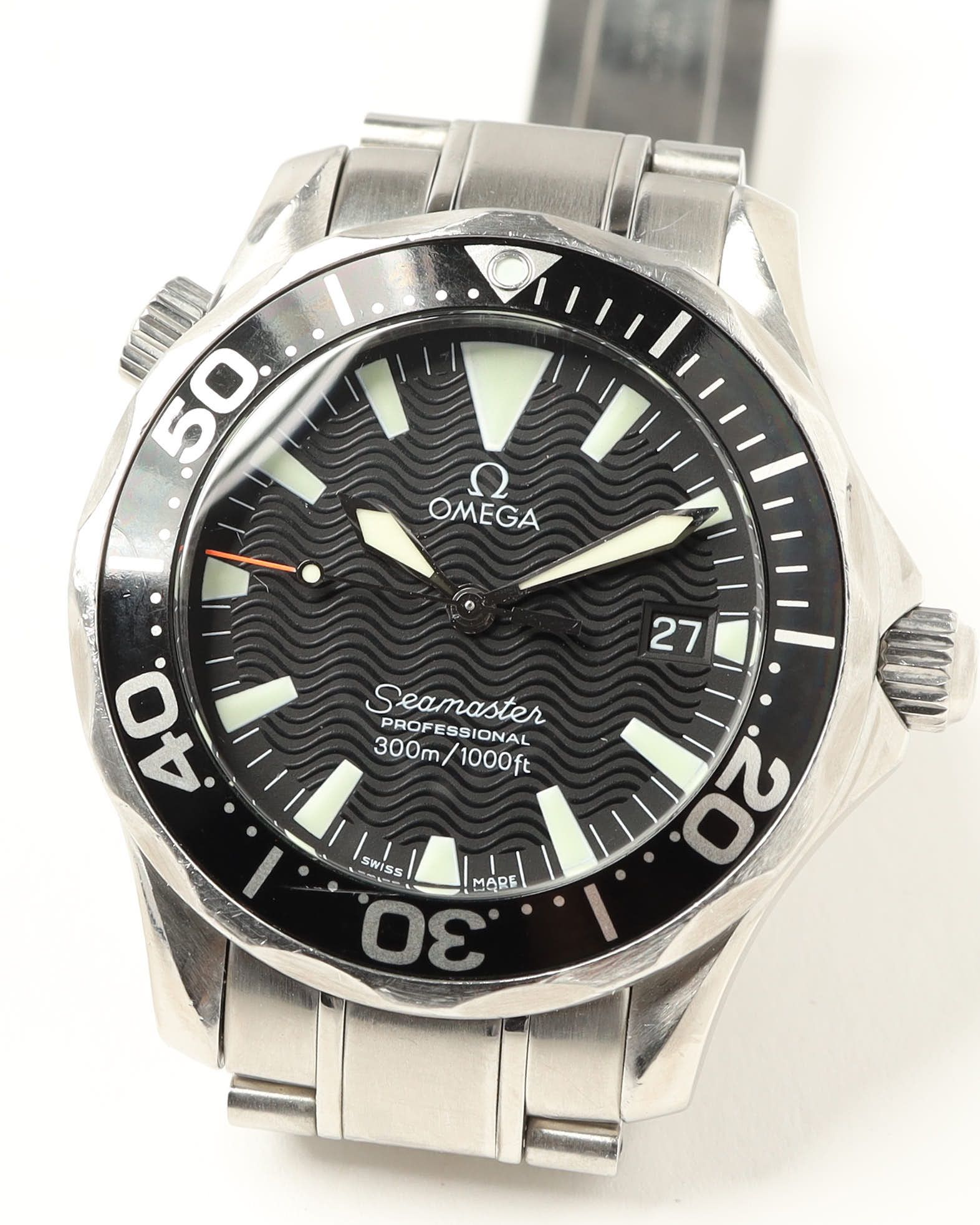 Omega Seamaster 300m 36mm Ref 2622.50 Watch In Silver