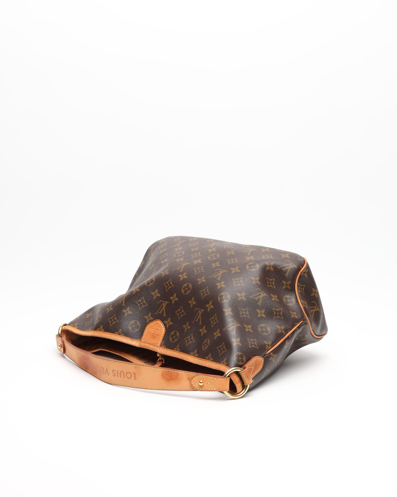 Pre-owned Louis Vuitton Monogram Delightful Pm Bag In Brown