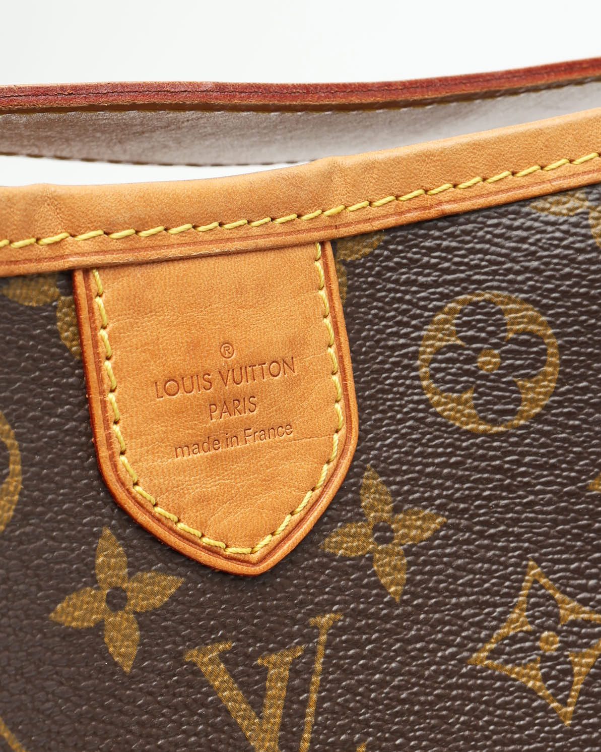 Pre-owned Louis Vuitton Monogram Delightful Pm Bag In Brown