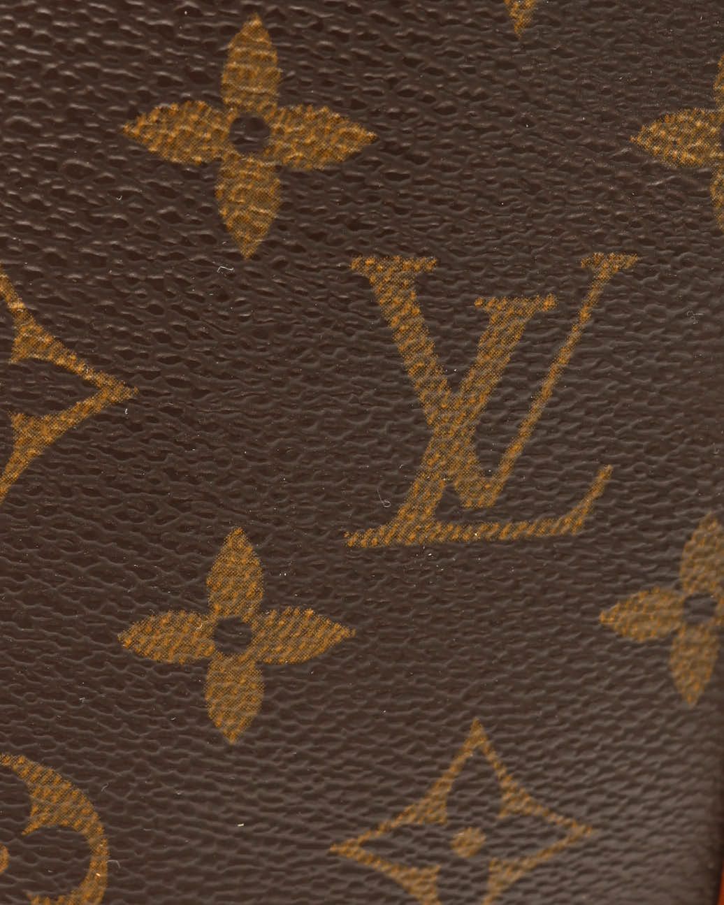 Pre-owned Louis Vuitton Monogram Randonée Gm Bag In Brown