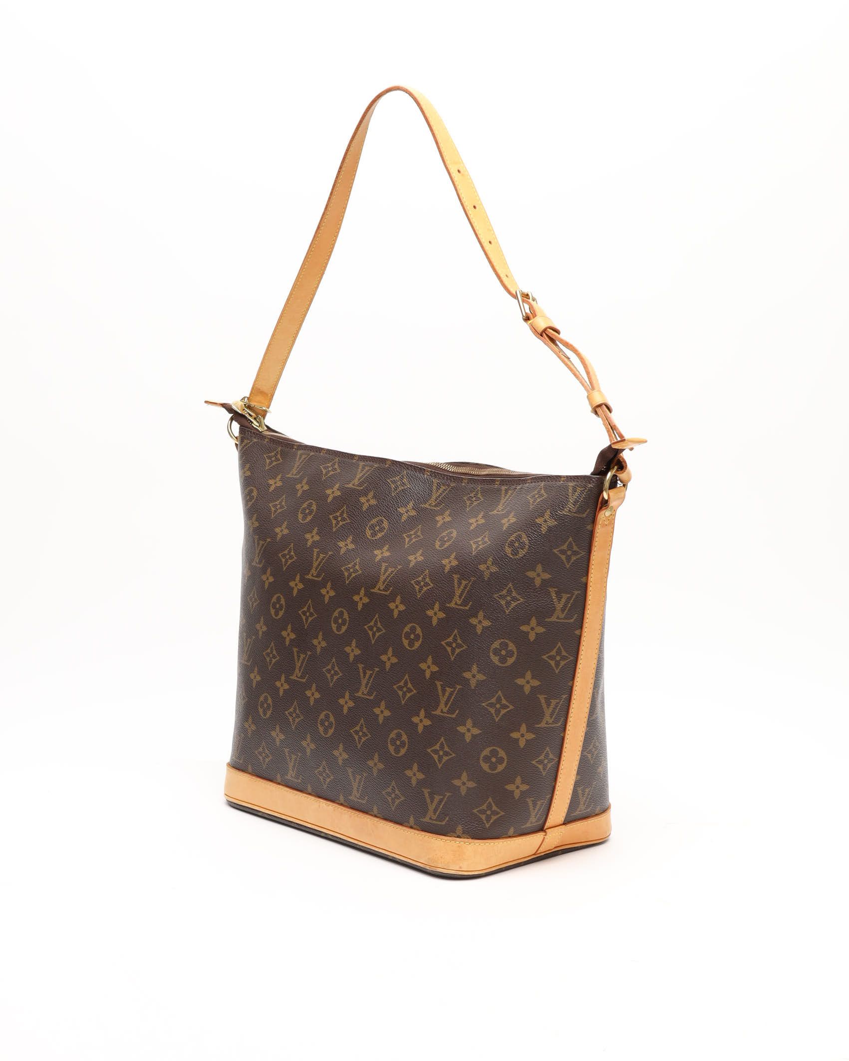 Pre-owned Louis Vuitton Amfar Three Vanity Star Sharon Stone Shoulder Bag In Brown