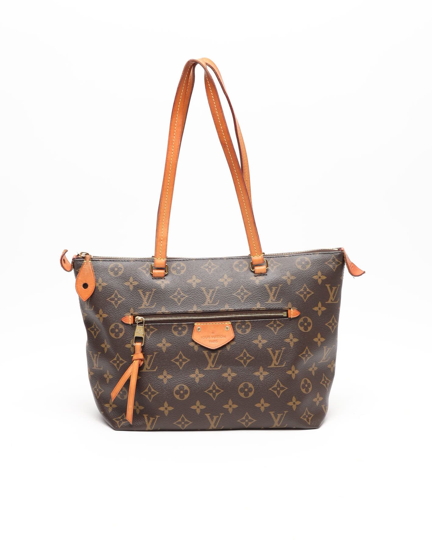 Pre-owned Louis Vuitton Monogram Iéna Pm Bag In Brown