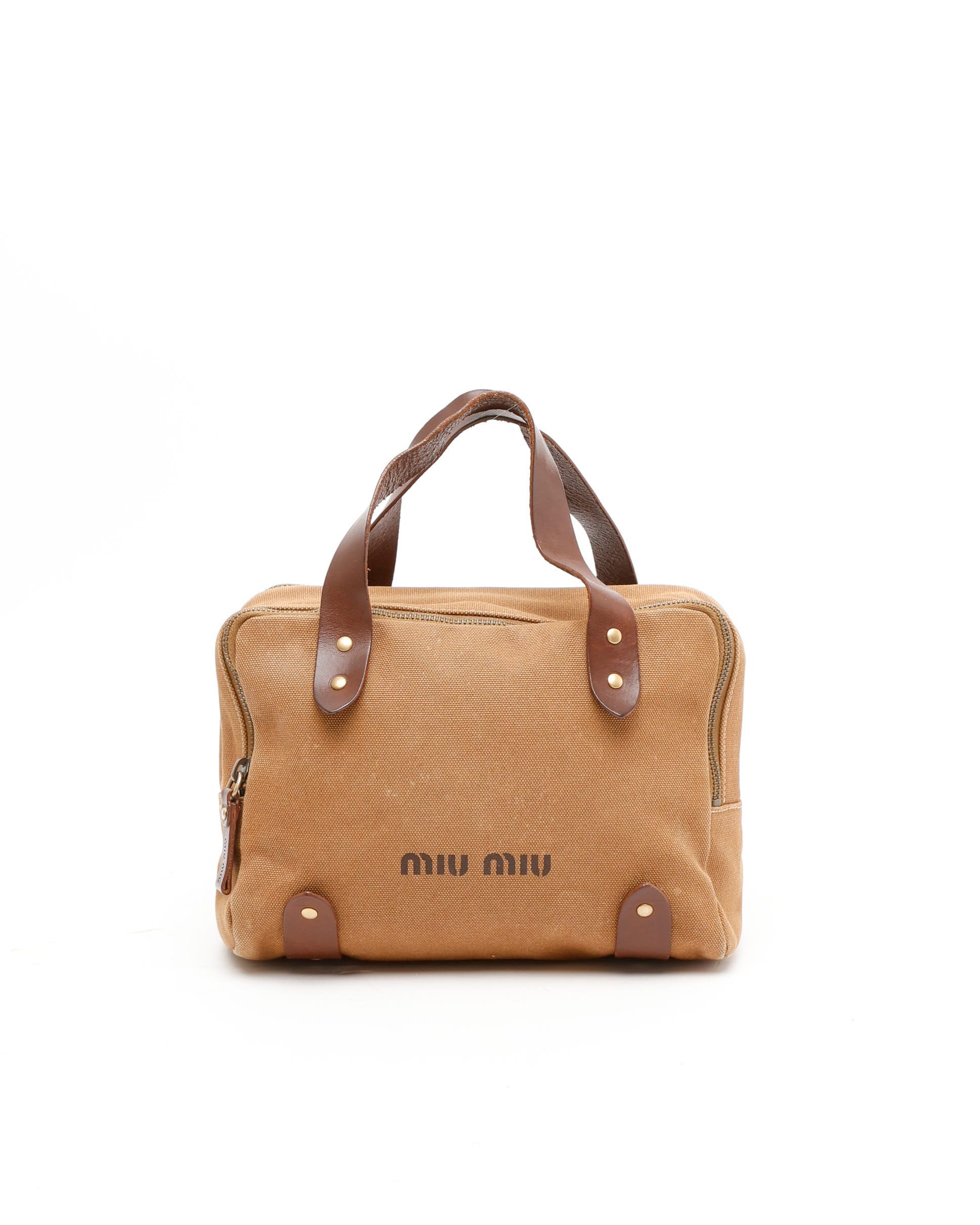 MIU MIU Logo Handbag