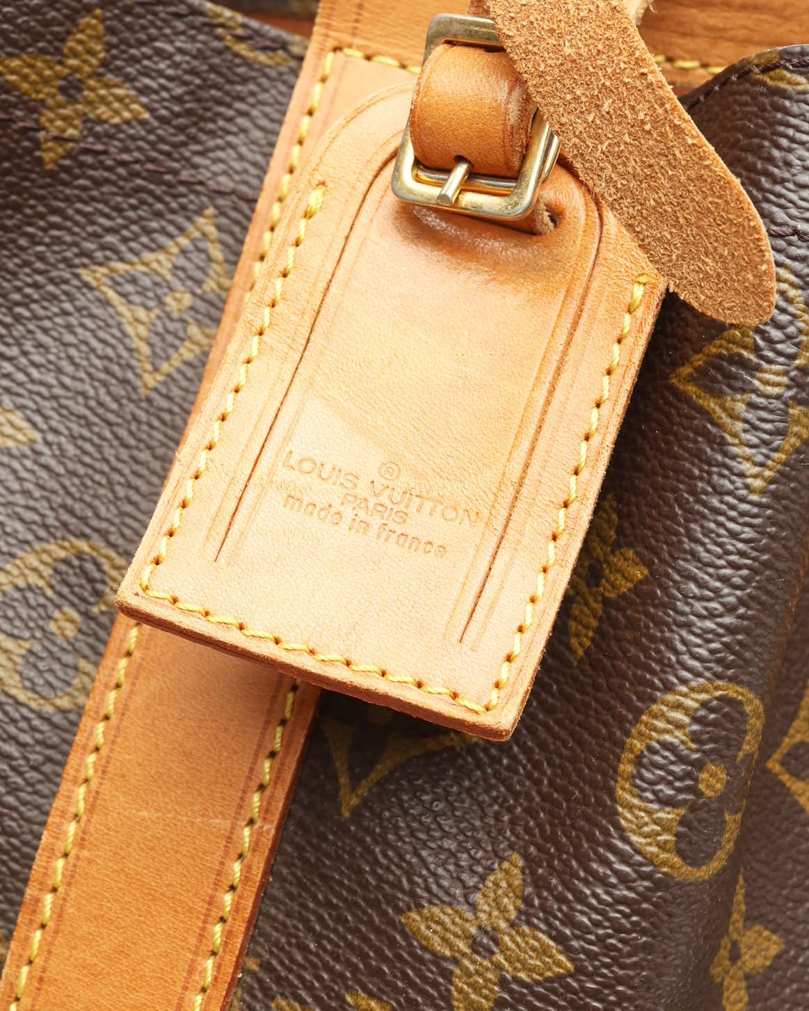 Pre-owned Louis Vuitton Monogram Randonnée Gm Bag In Brown