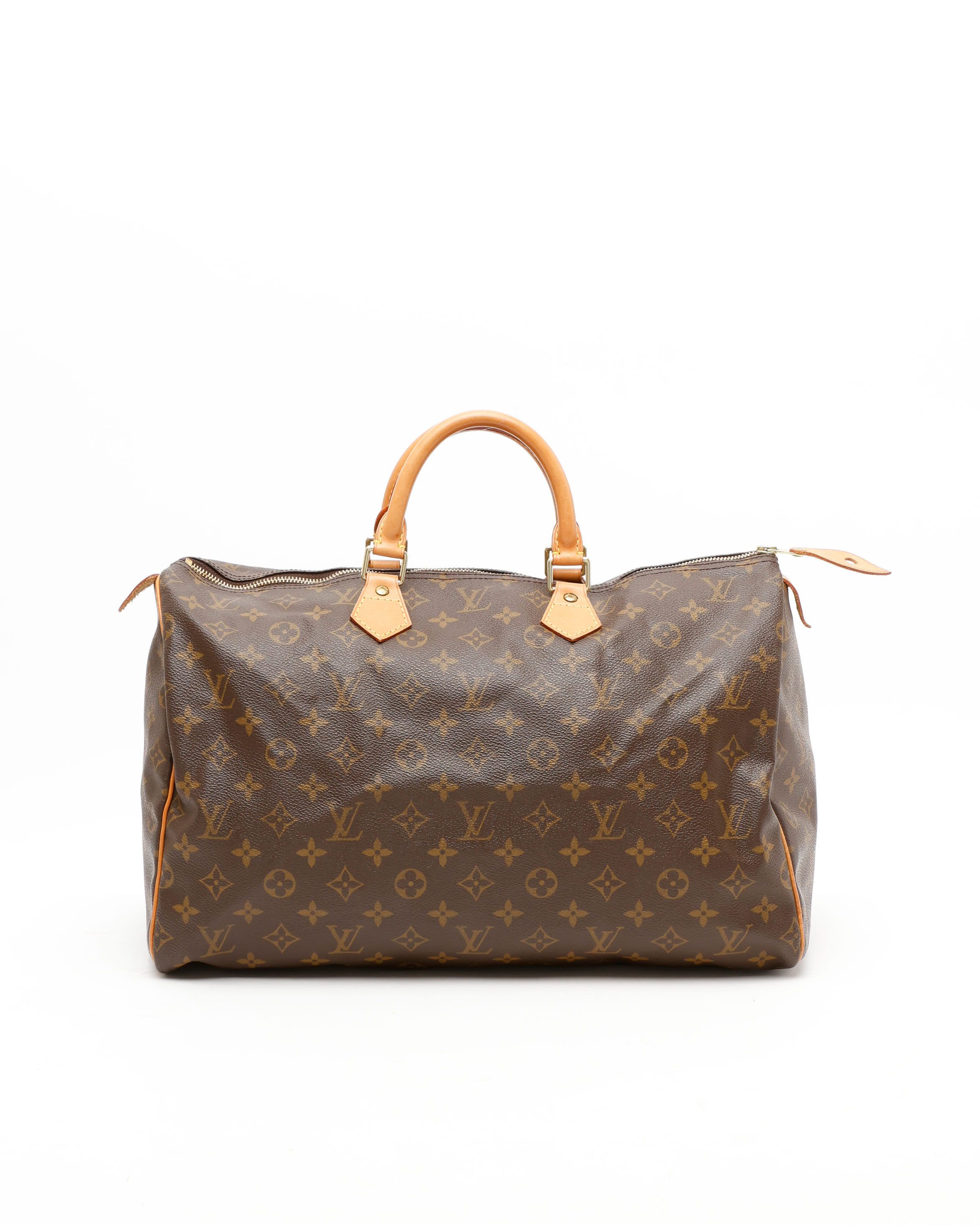Louis Vuitton Monogram Speedy 40 Bag
