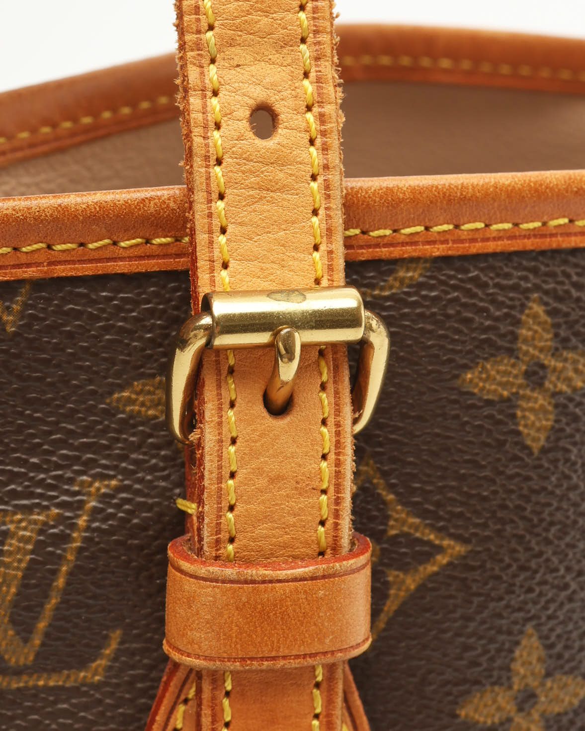 Pre-owned Louis Vuitton Monogram Bucket Pm Bag In Brown
