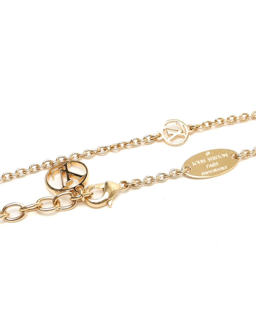 Pre-owned Louis Vuitton Essential V Perle Necklace In Multi