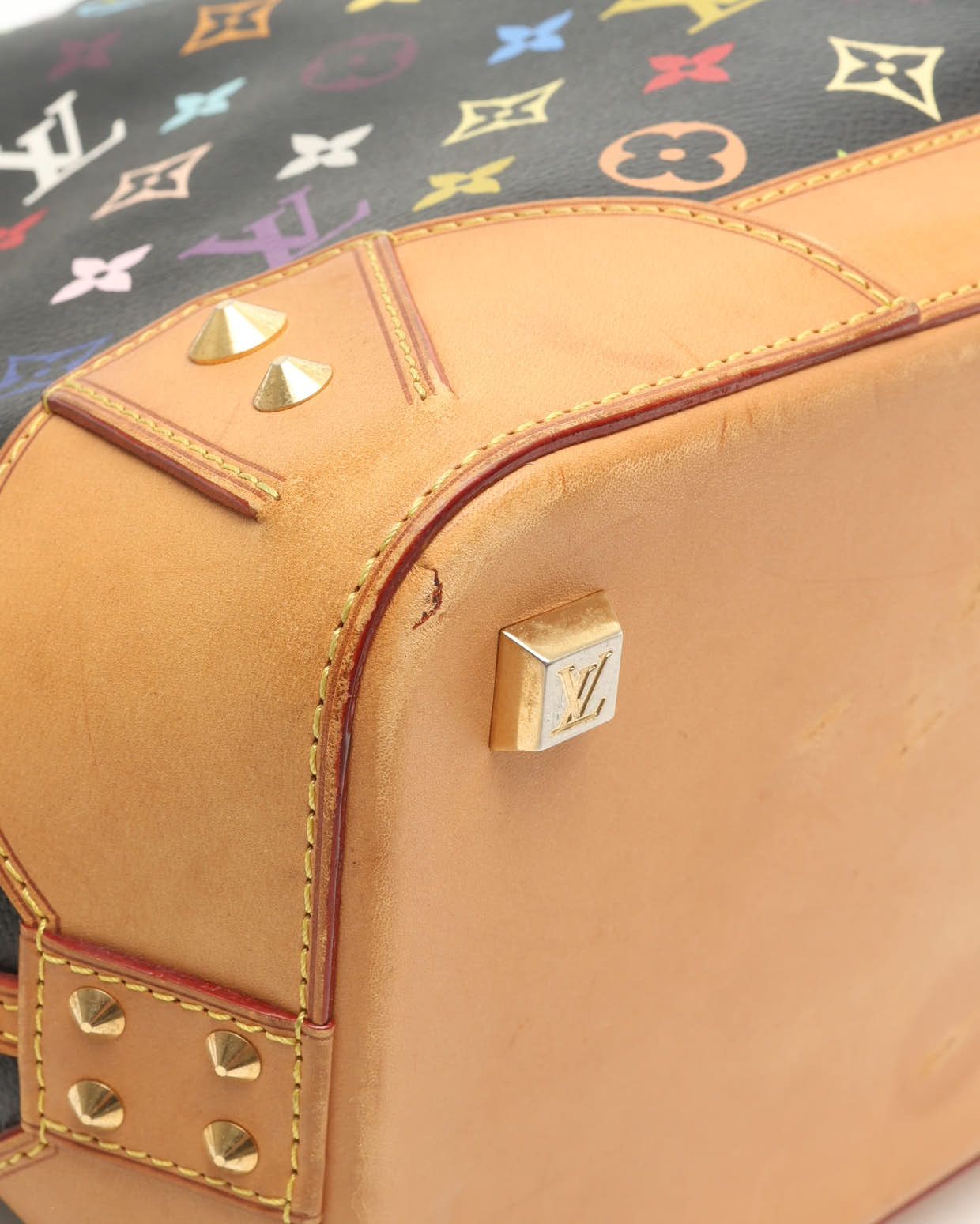 Pre-owned Louis Vuitton Murakami Charlene Mm Tote Bag In Multi