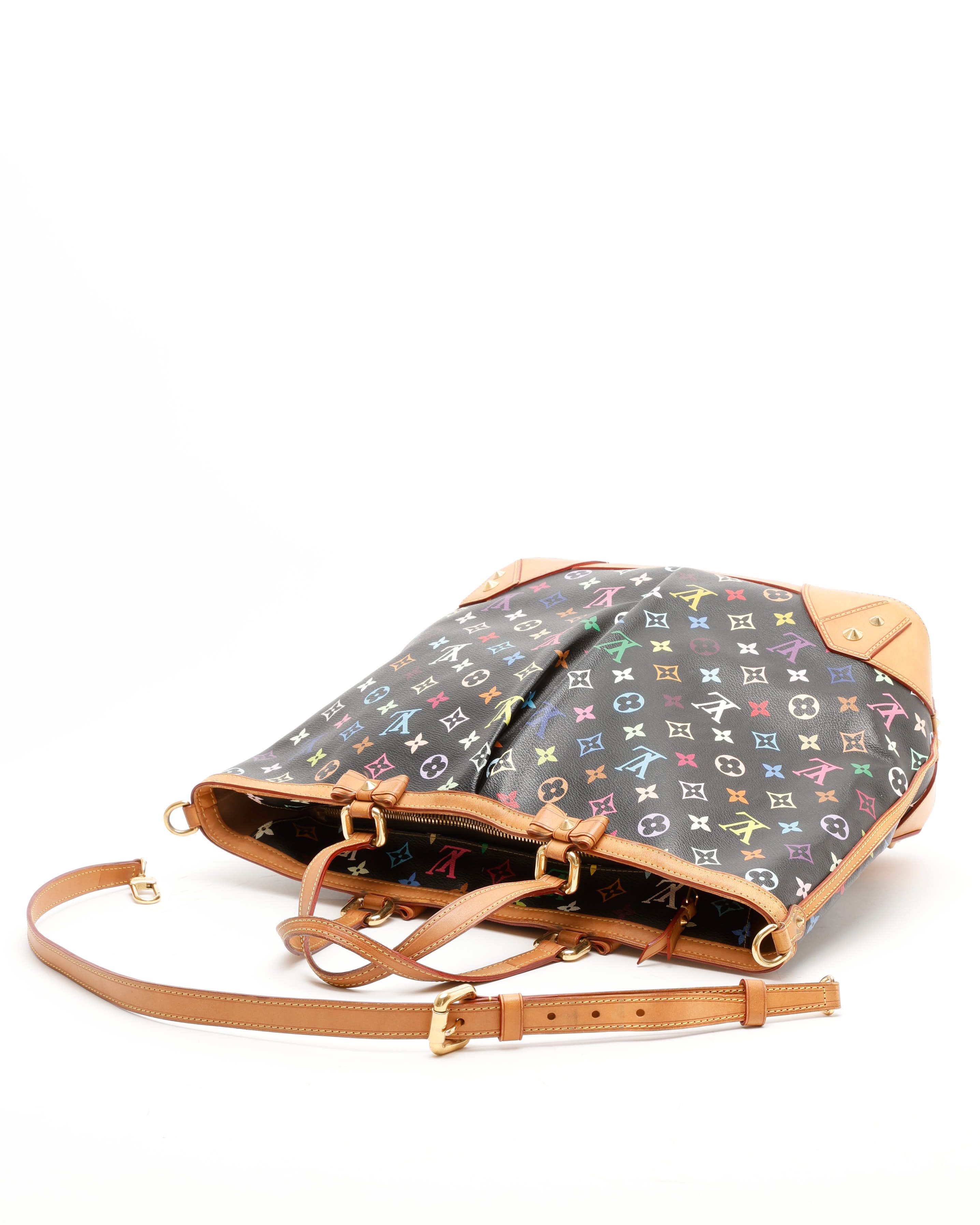 Pre-owned Louis Vuitton Murakami Charlene Mm Tote Bag In Multi