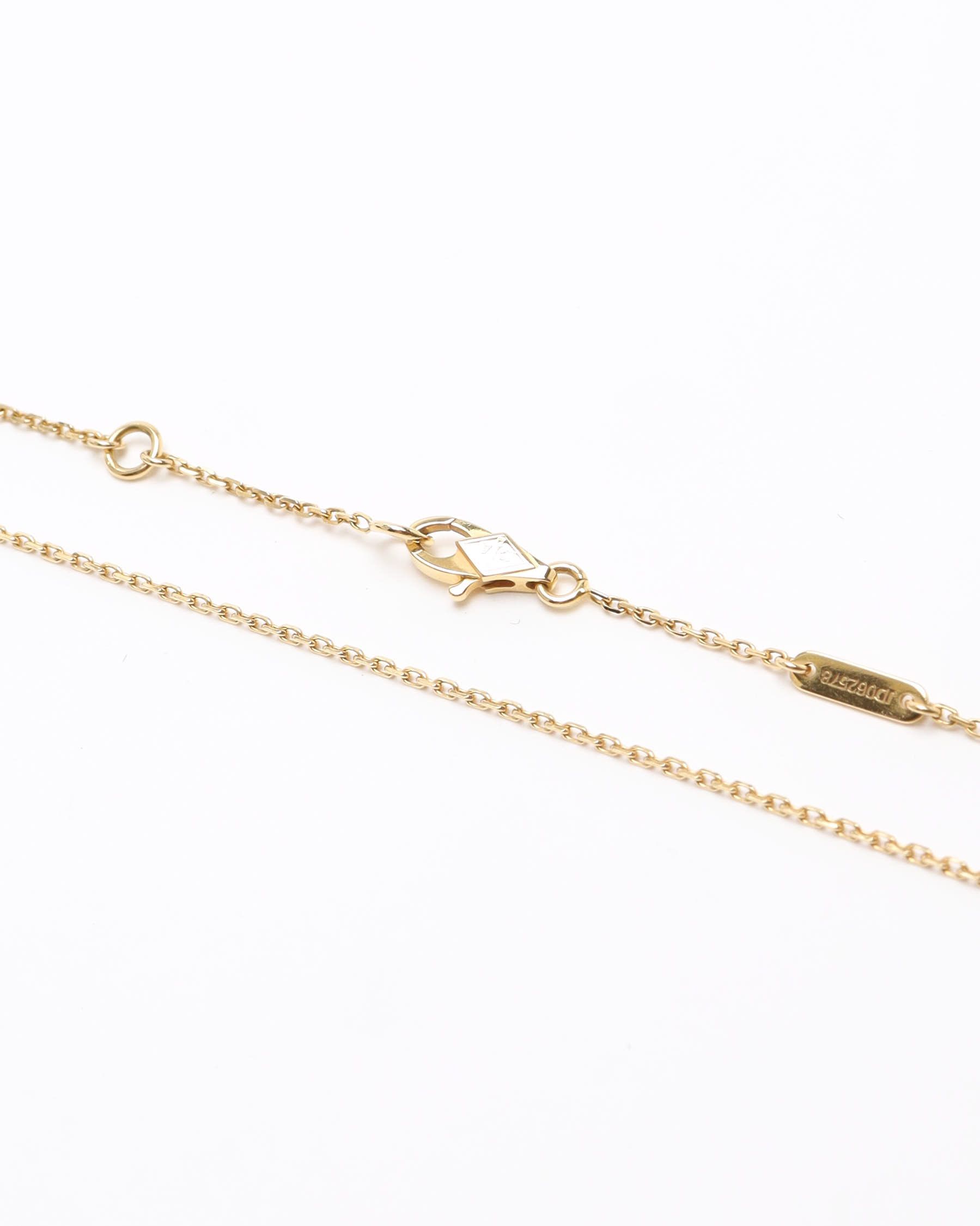 Van Cleef & Arpels Sweet Butterflies Pendant Necklace In Gold