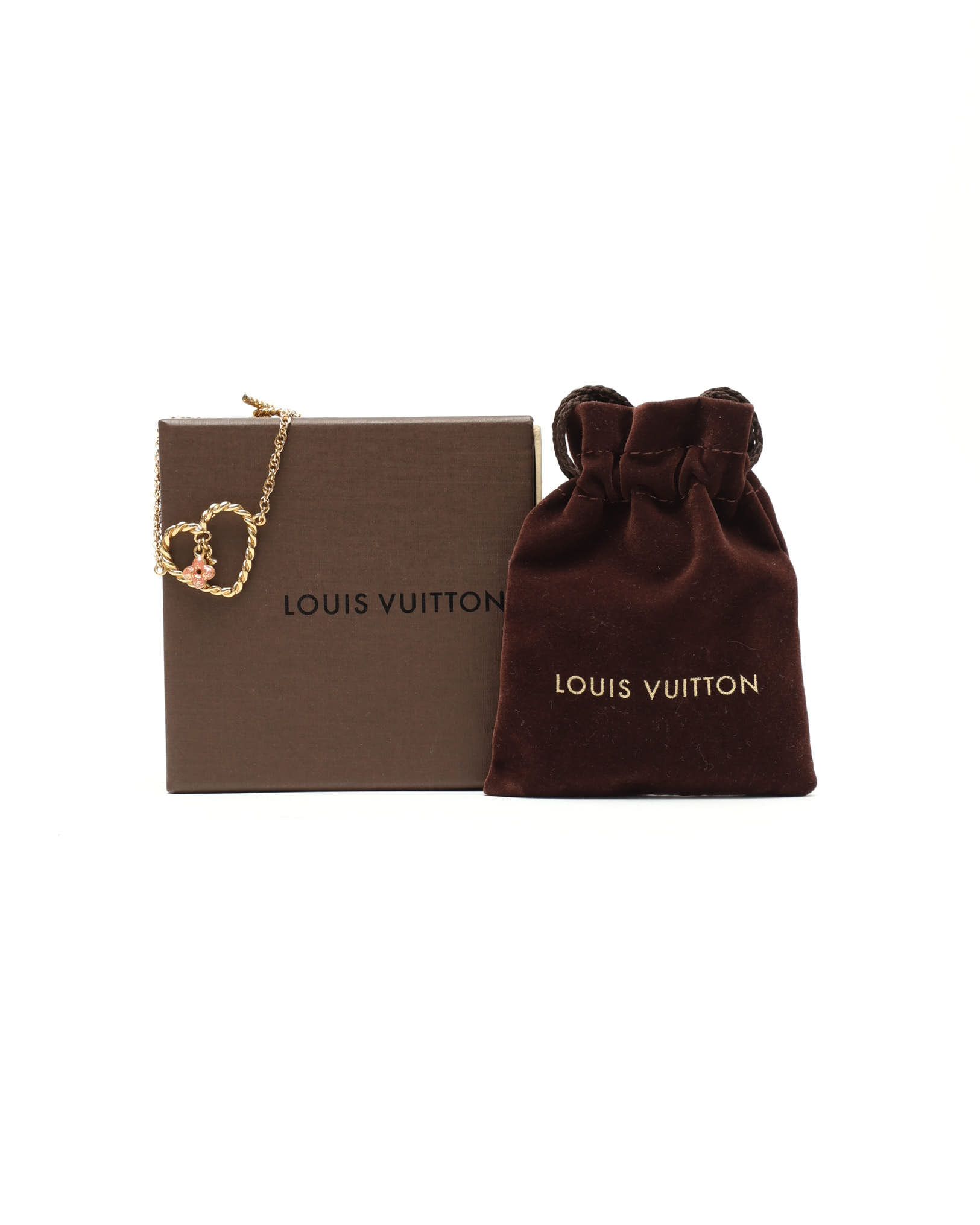 Pre-owned Louis Vuitton Sweet Monogram In My Heart Bracelet In Multi