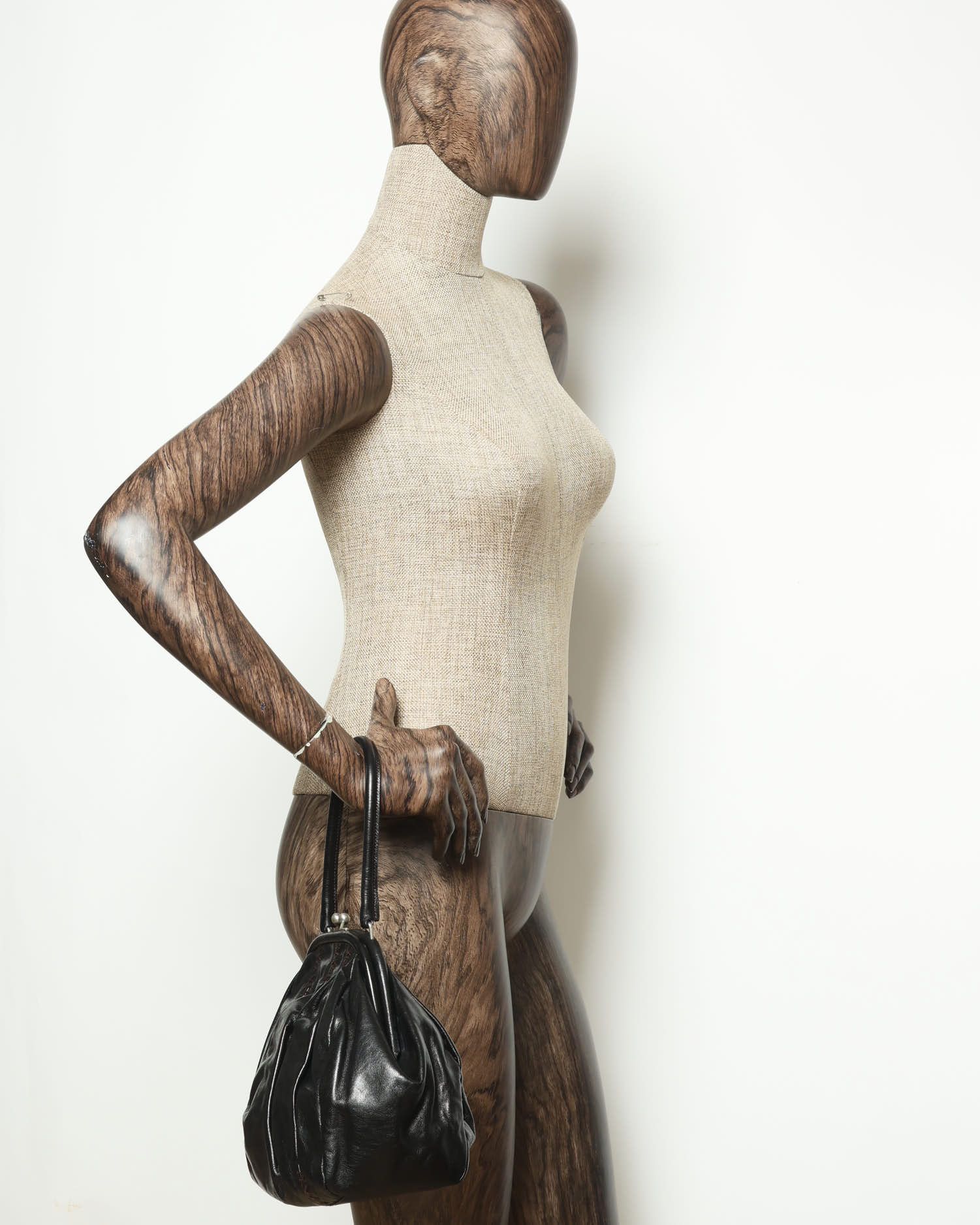 Miu Miu Clutch Handbag In Brown