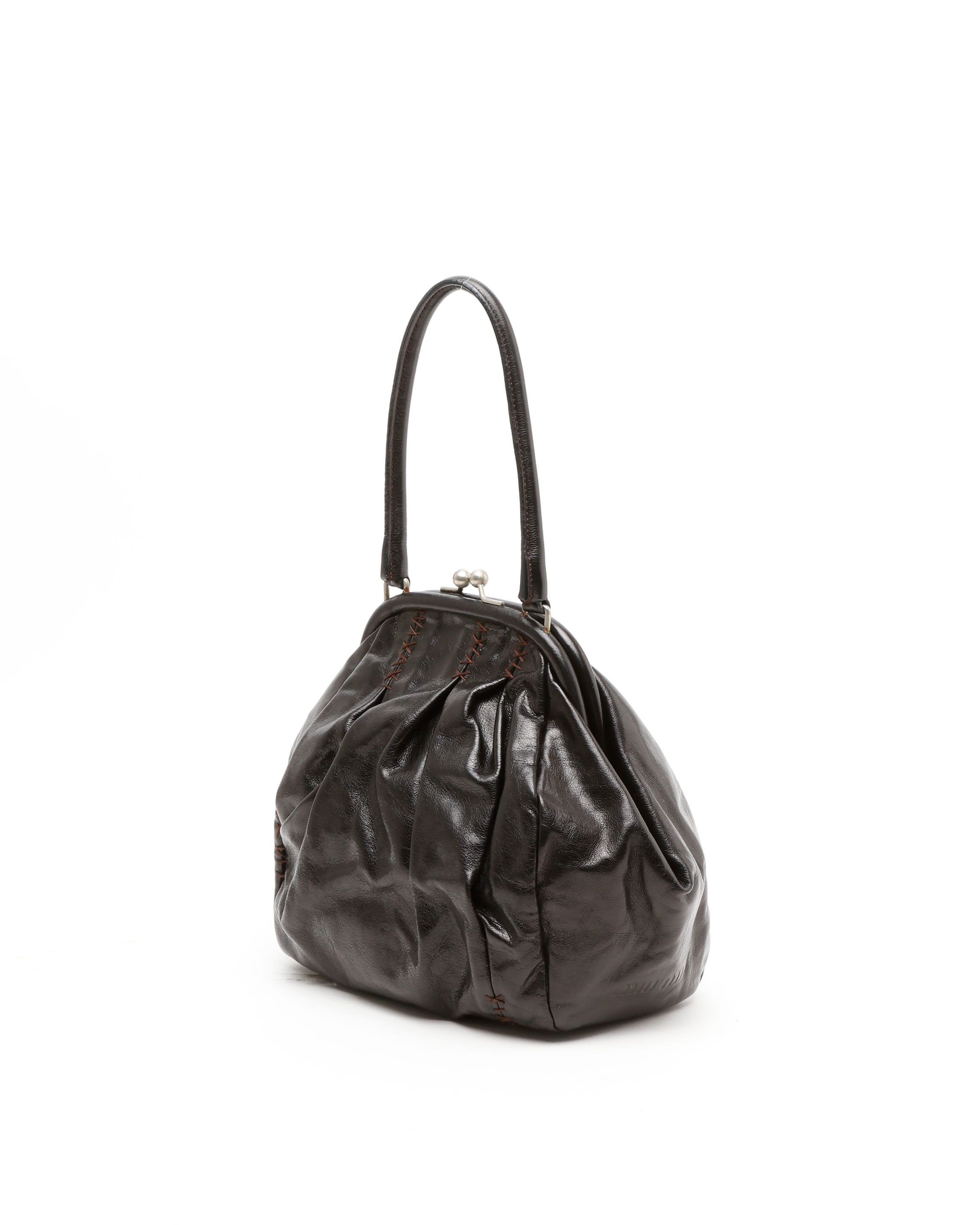 Miu Miu Clutch Handbag In Brown