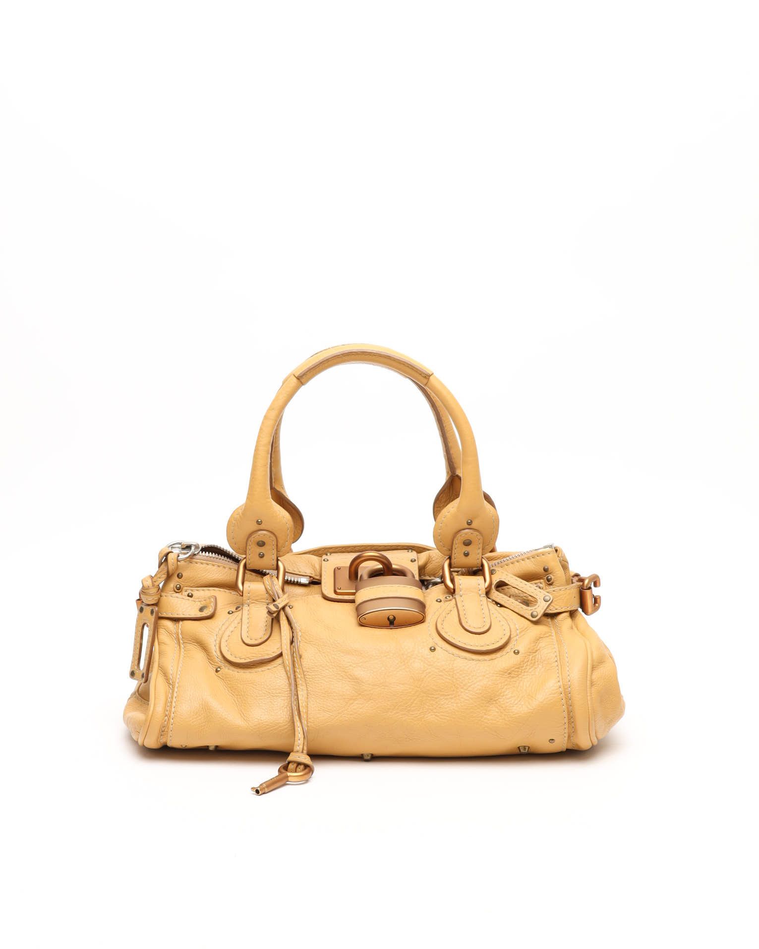Chloé Medium Paddington Bag In Yellow