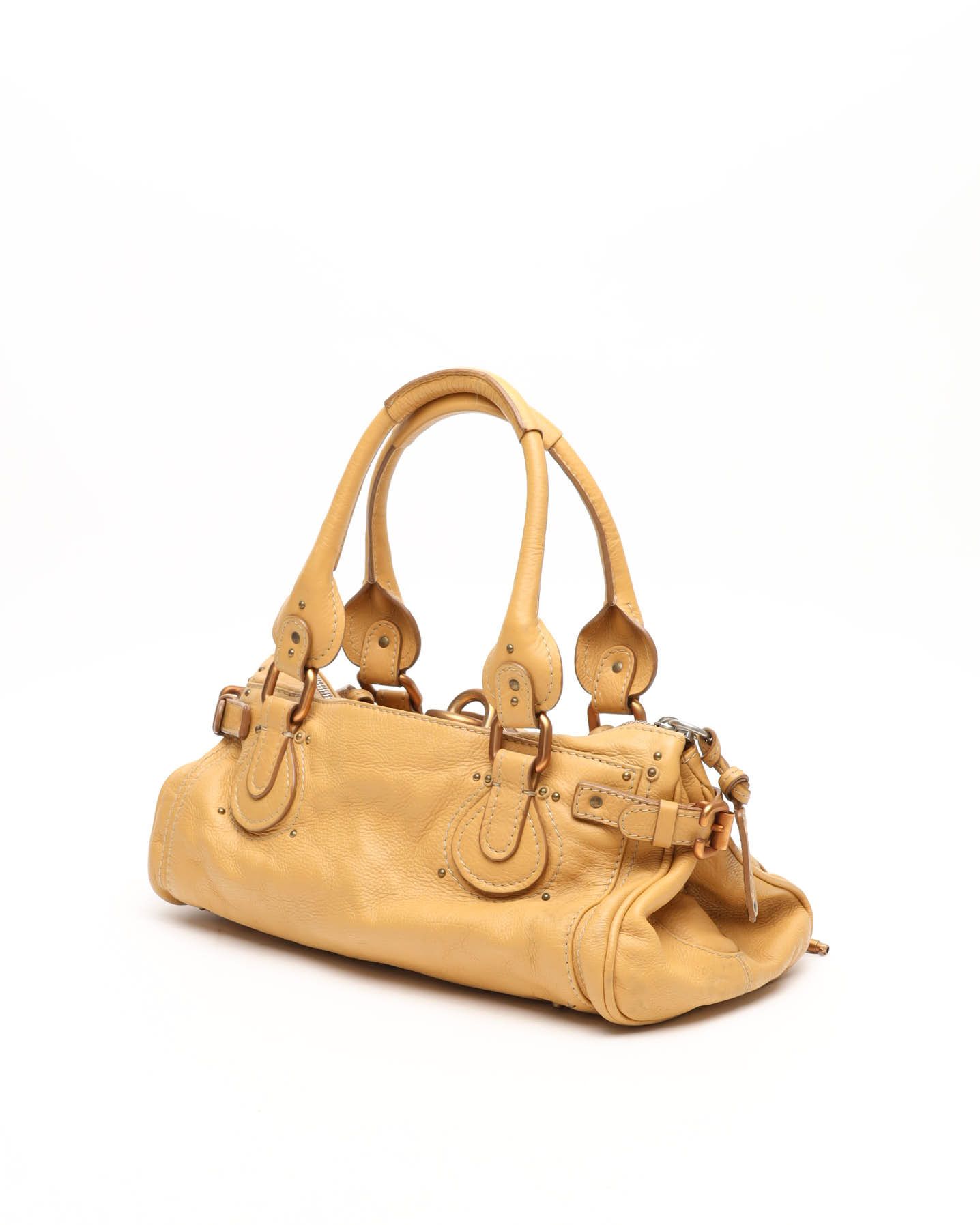 Chloé Medium Paddington Bag In Yellow
