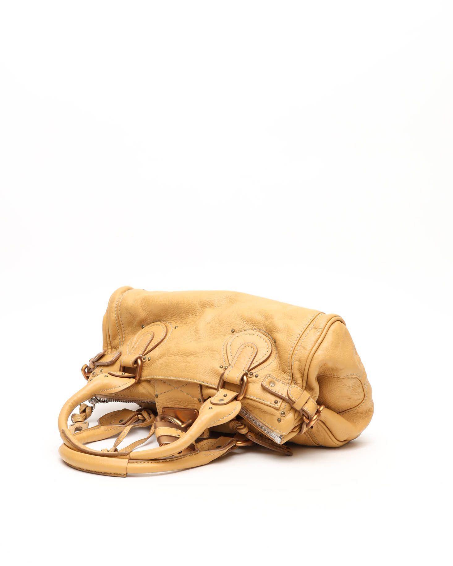 Chloé Medium Paddington Bag In Yellow