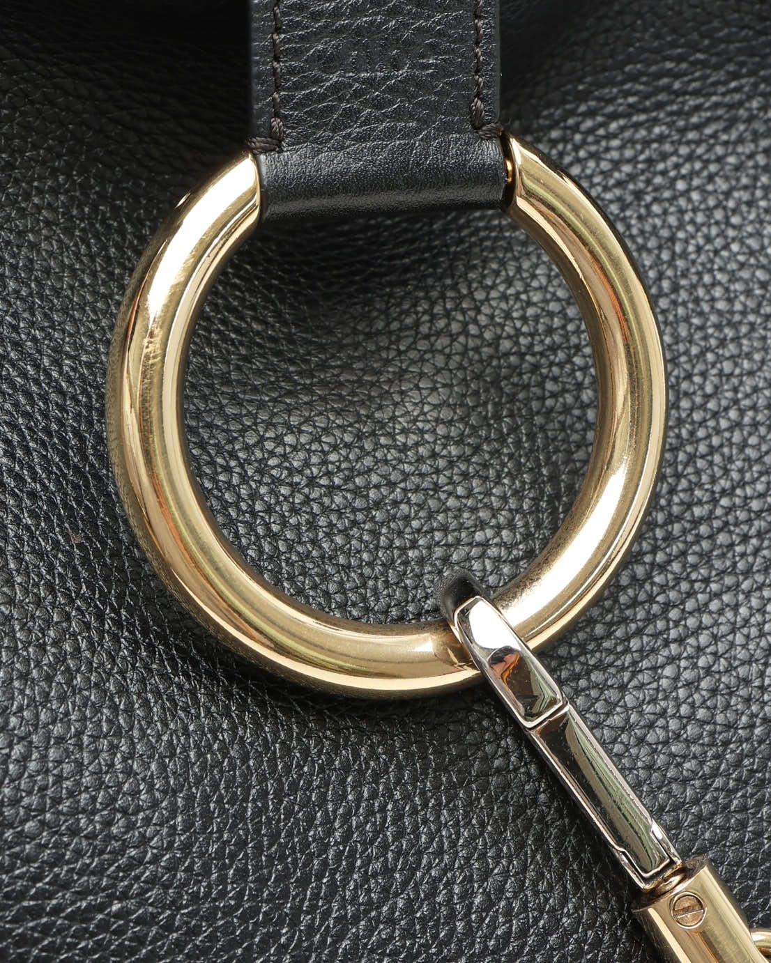 Chloé Faye Tote Bag In Black