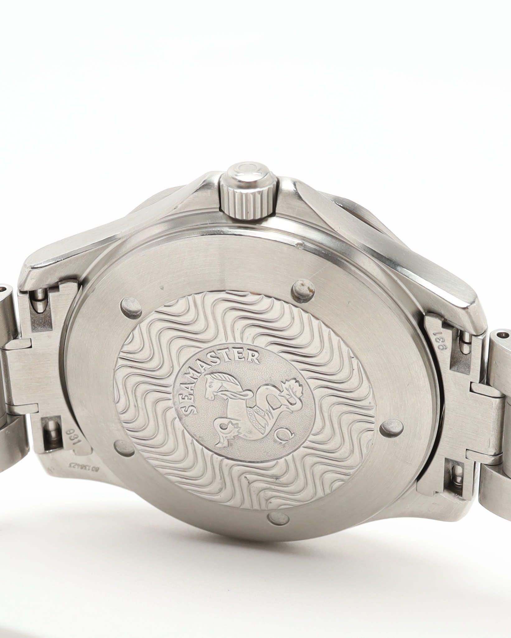 Omega Seamaster 300m Gmt 41mm Ref 2538.20 Full Set 2006 Watch In Silver