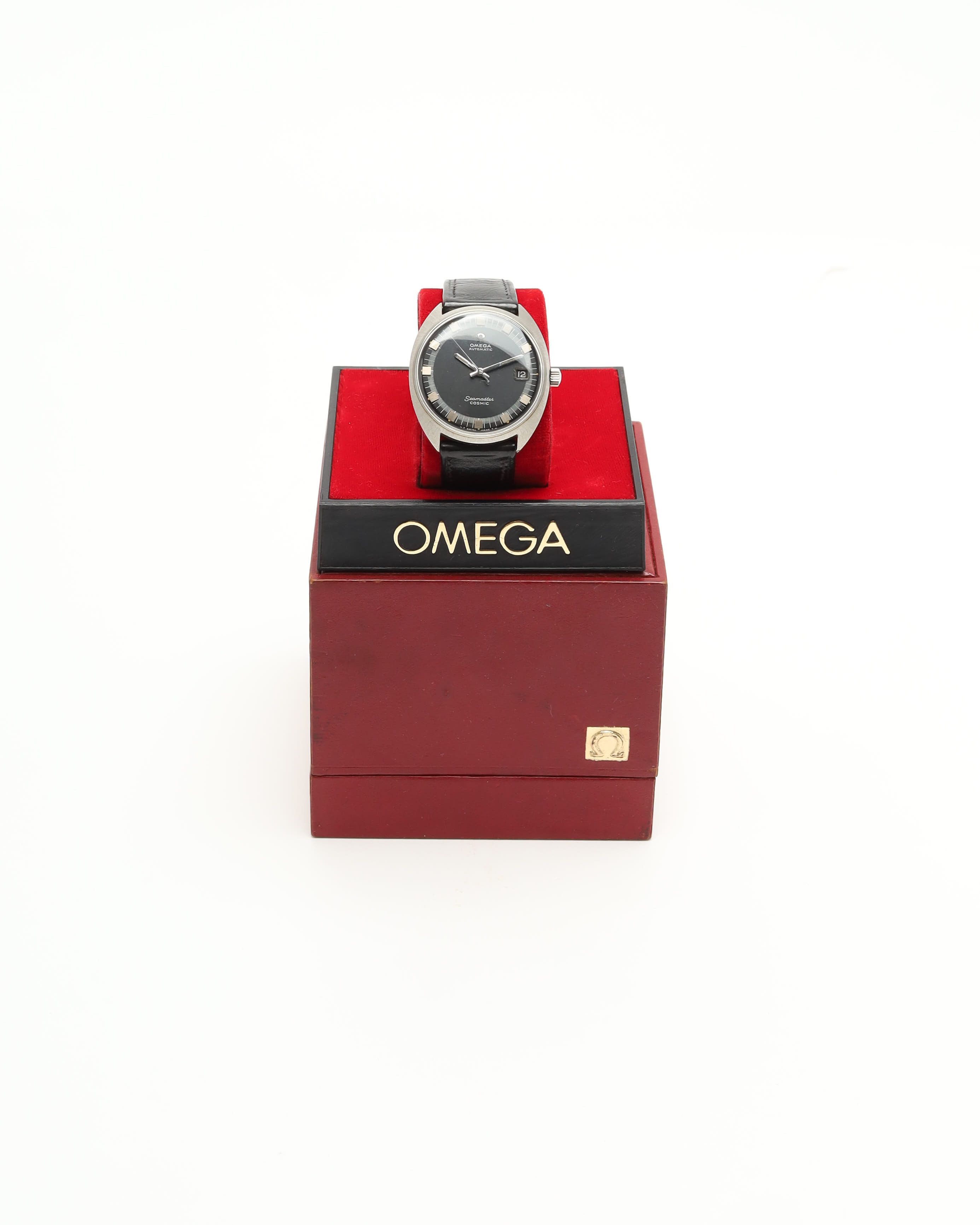 Omega Seamaster Cosmic 35mm Ref 166.026 Watch In Black