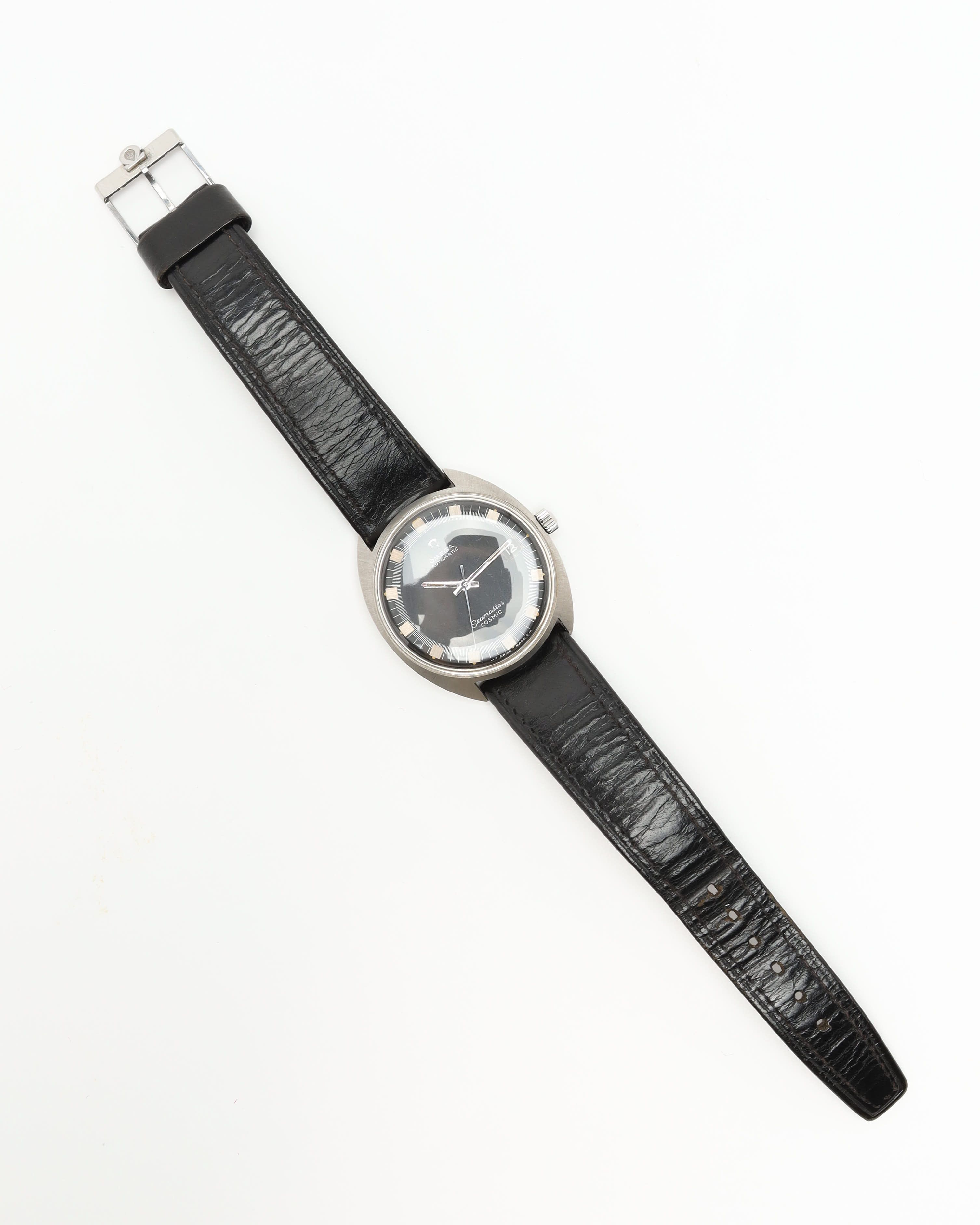 Omega Seamaster Cosmic 35mm Ref 166.026 Watch In Black