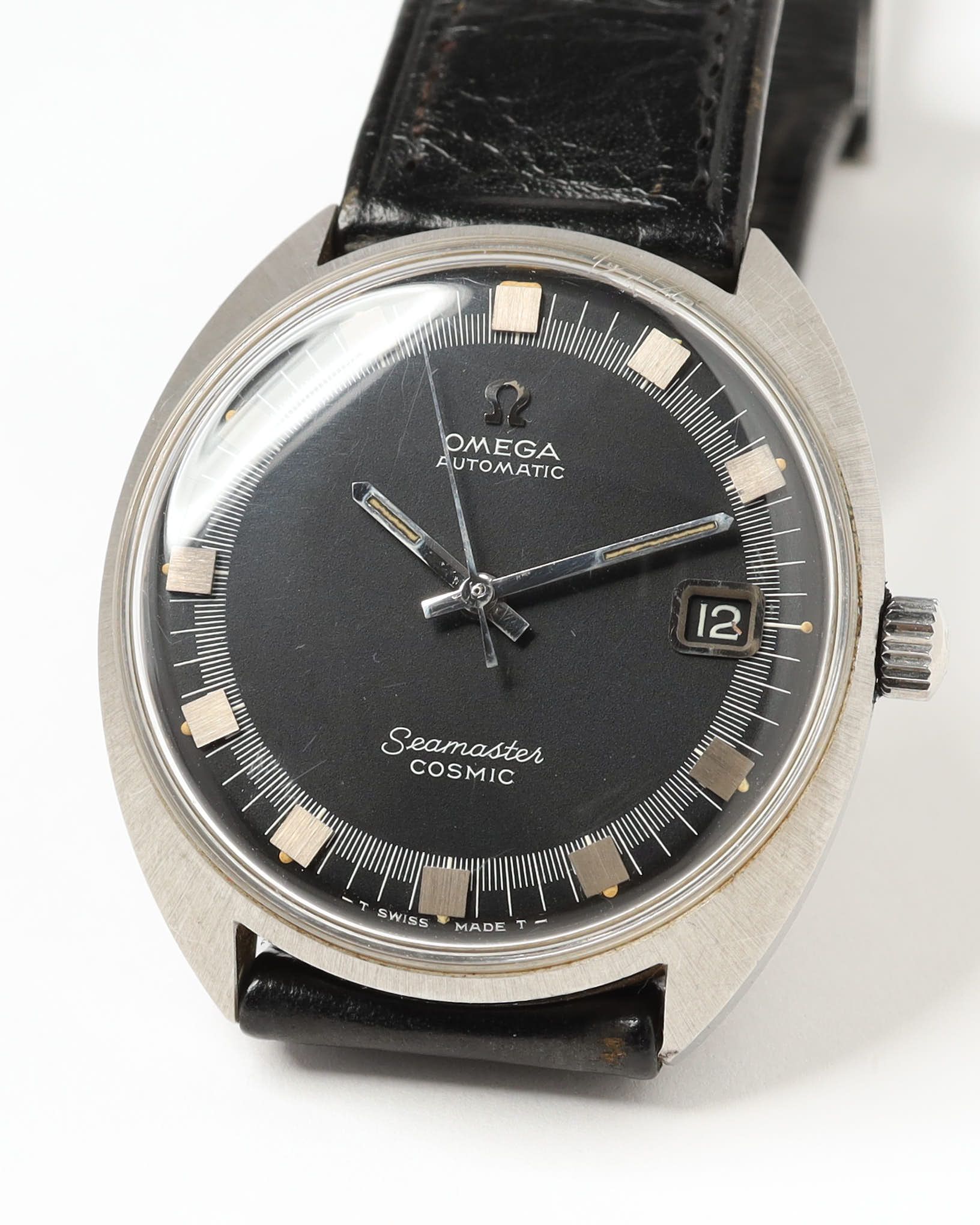 Omega Seamaster Cosmic 35mm Ref 166.026 Watch In Black